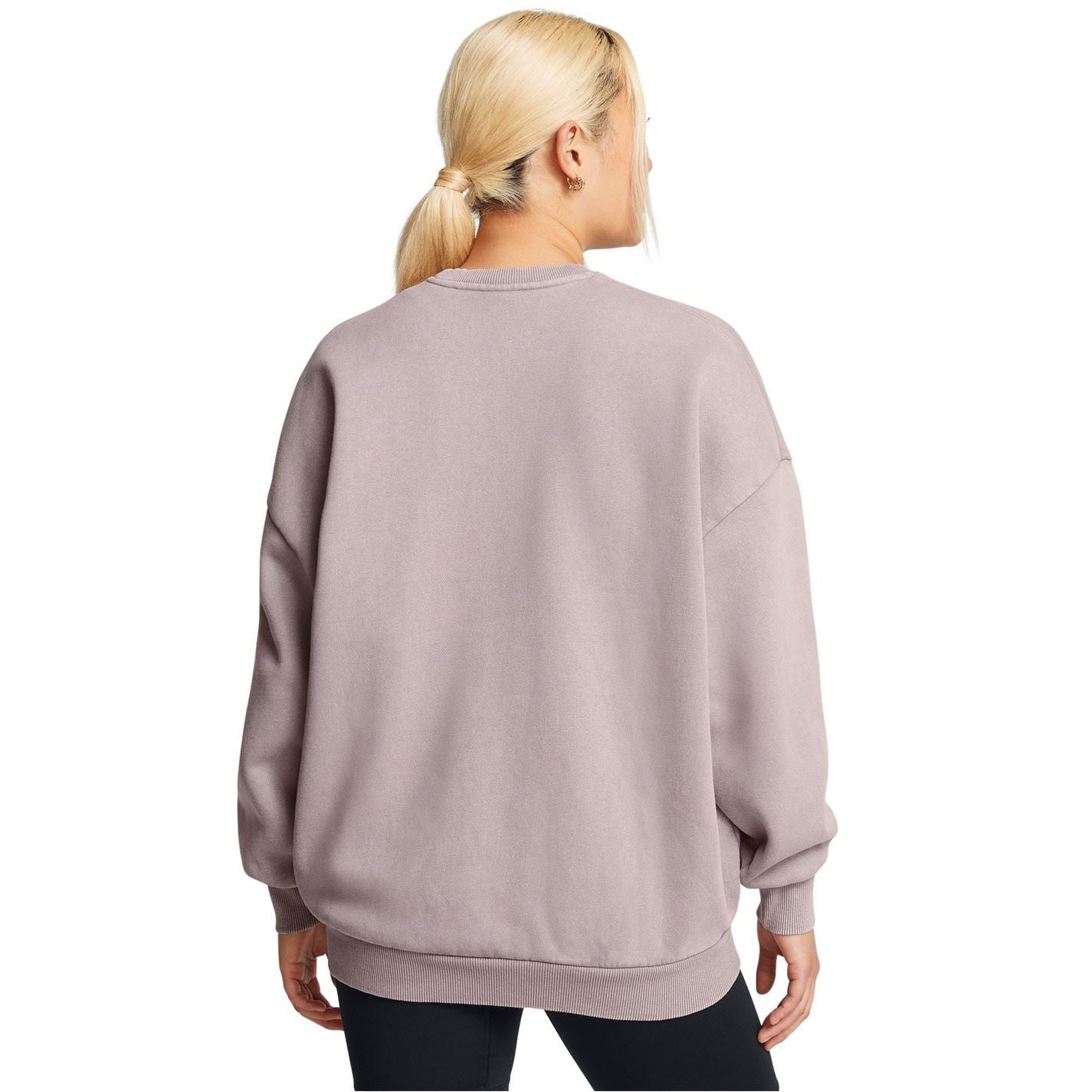 Under Armour Icon Crew Neck Ribbed Collar Long Sleeve Sweatshirt