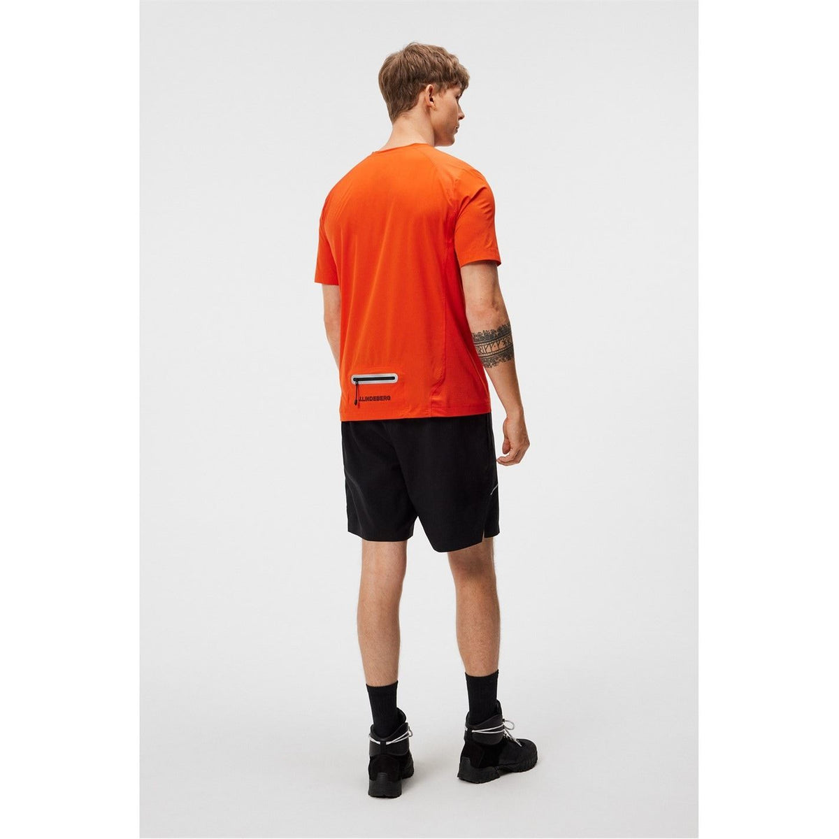 J Lindeberg Golf Junior Lind Tom Pro Regular Fit T-Shirt