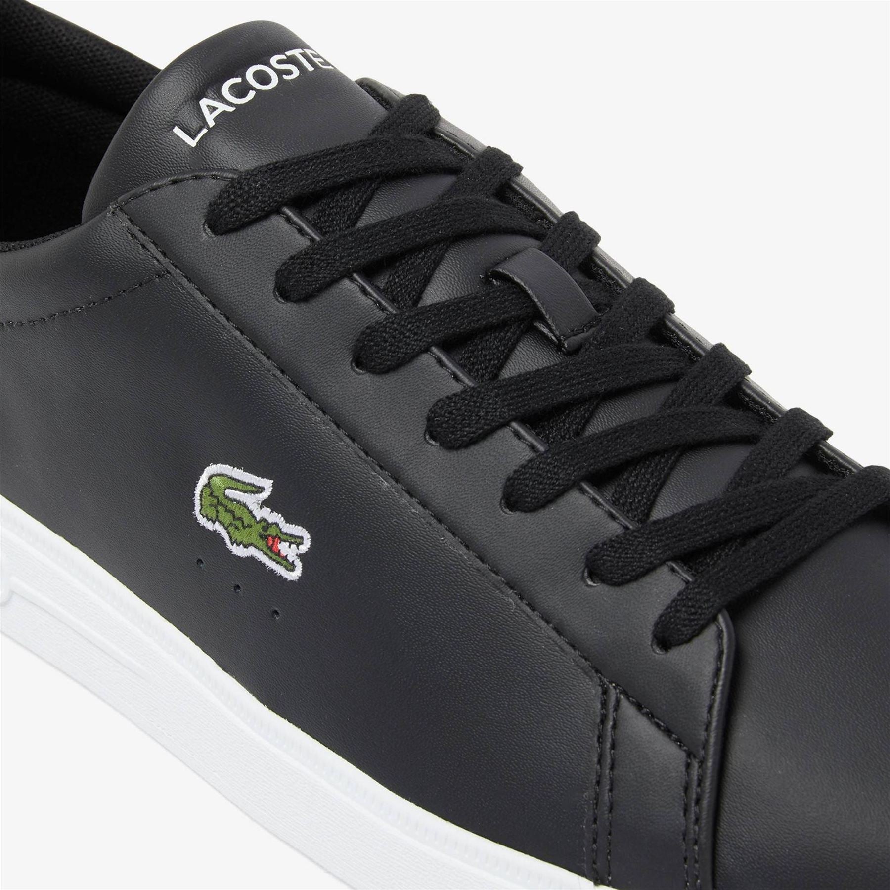 Lacoste Court Base Lace Up Low Top Trainers