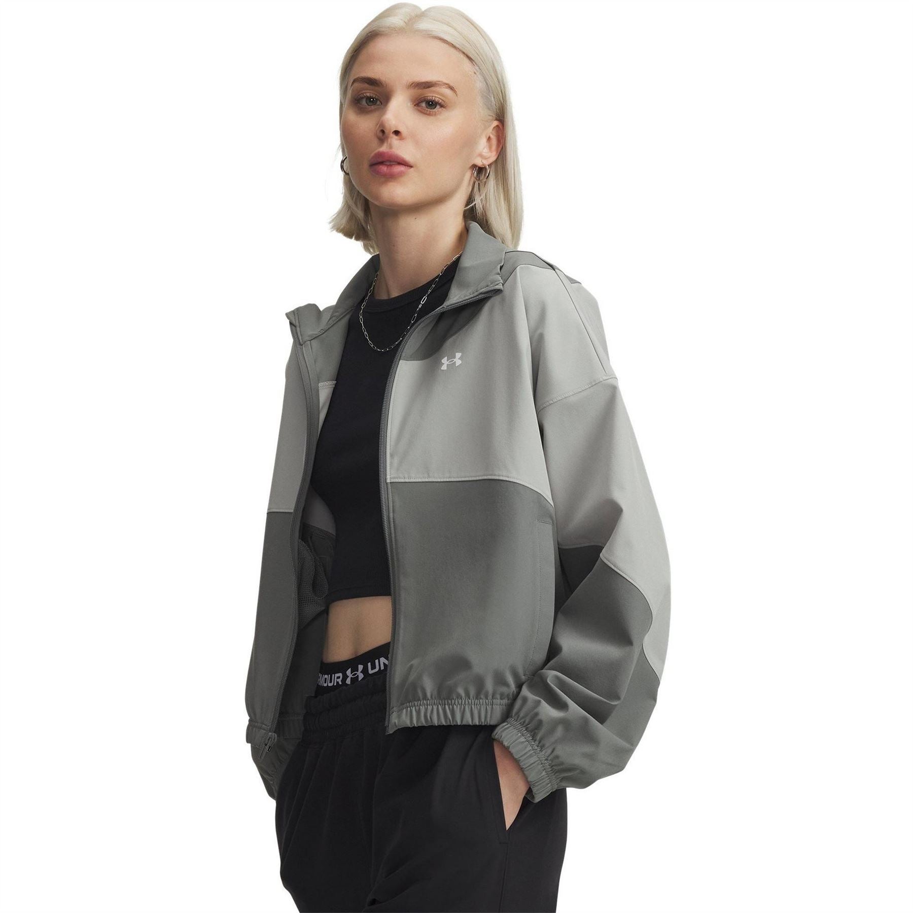 Under Armour Rival Woven Long Sleeve T-Shirt