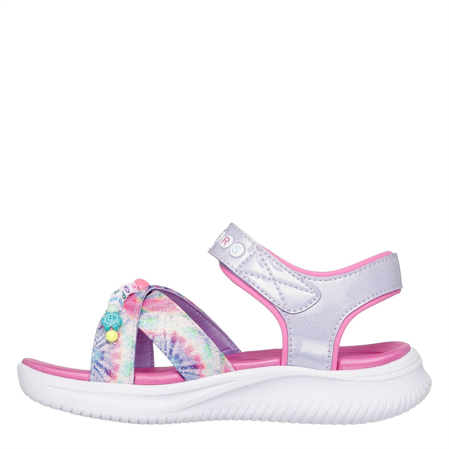 Skechers Bracelet Theme Sandal Flat Sandals Girls