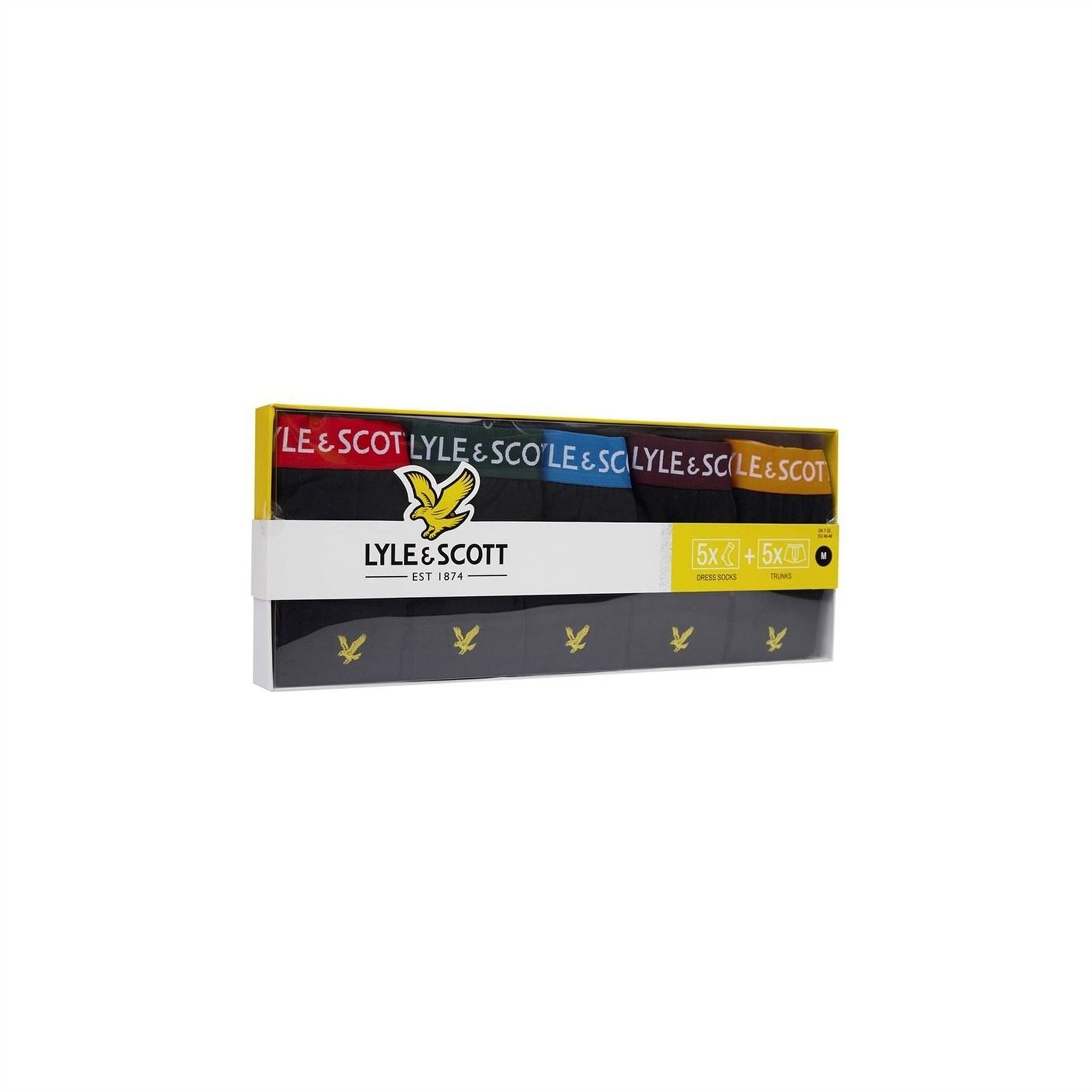 Lyle and Scott 10 Pack Underwear And Sock Gift Box