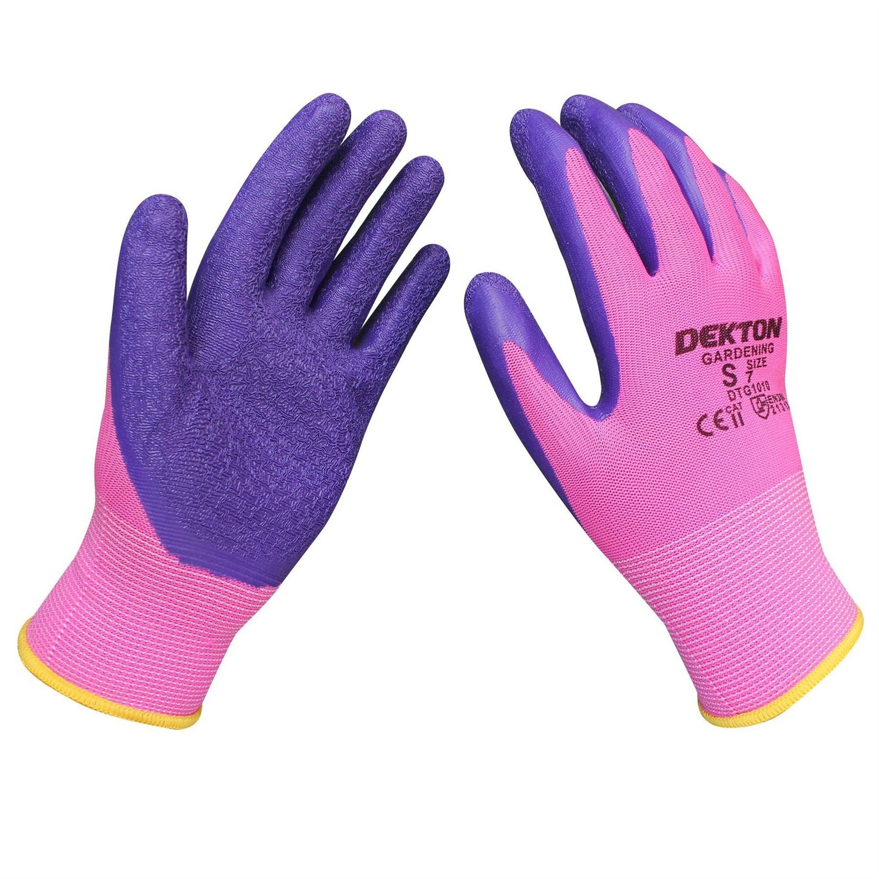 Dekton Gardening Latex Coated Gloves
