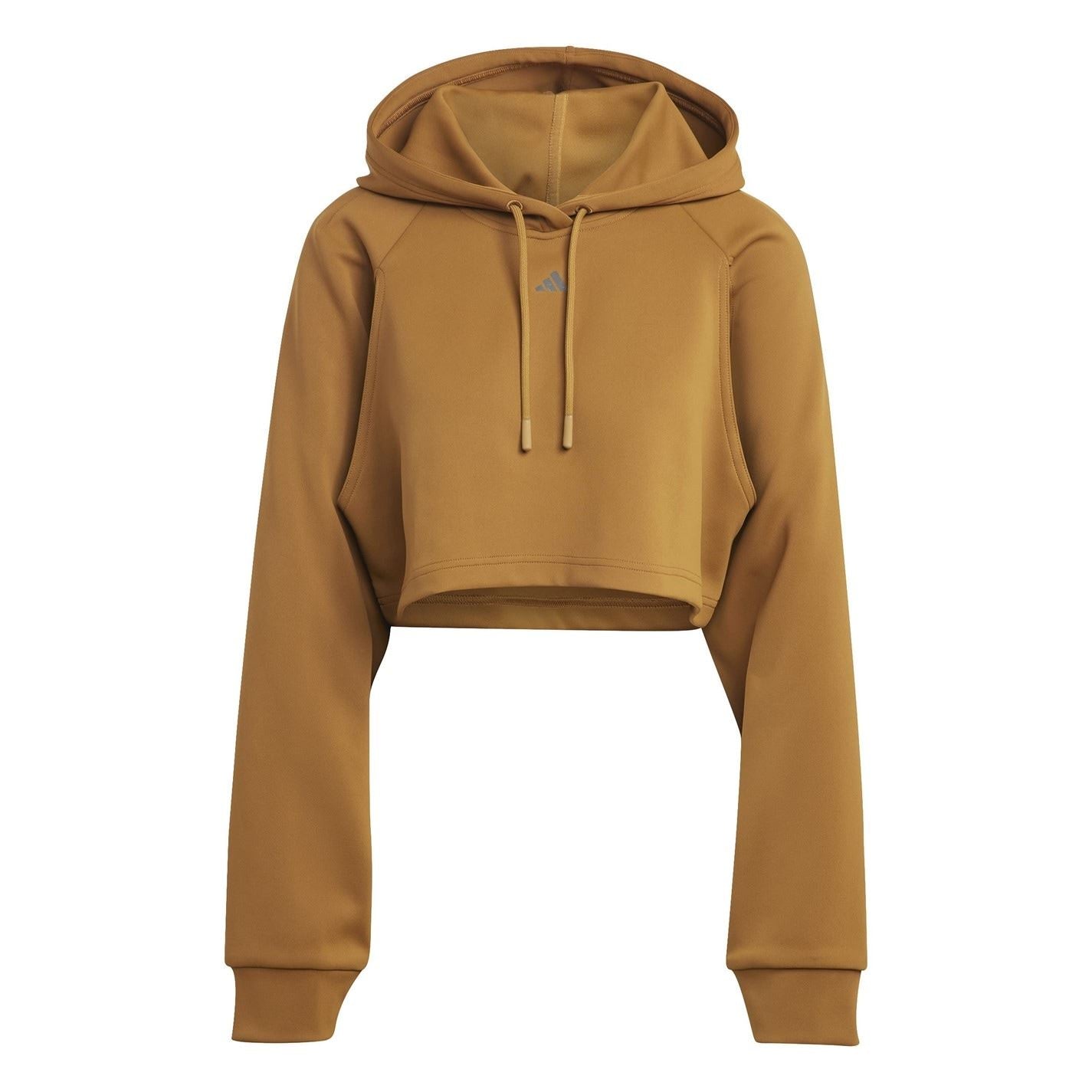 adidas Womens Hiit Cropped Hoodie