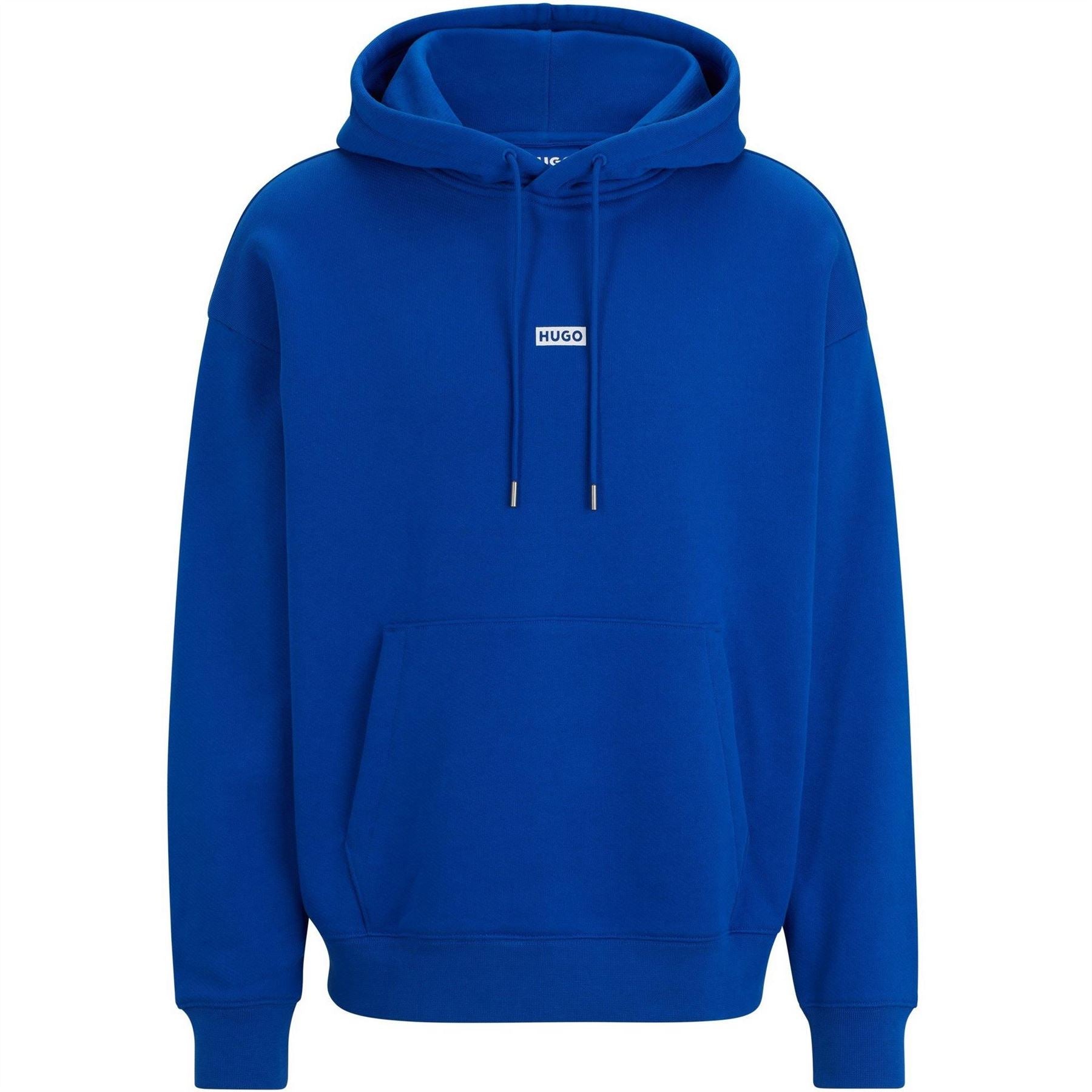 Hugo HUGO Nazardo Drawstring Hoodie with Modern Logo Detail