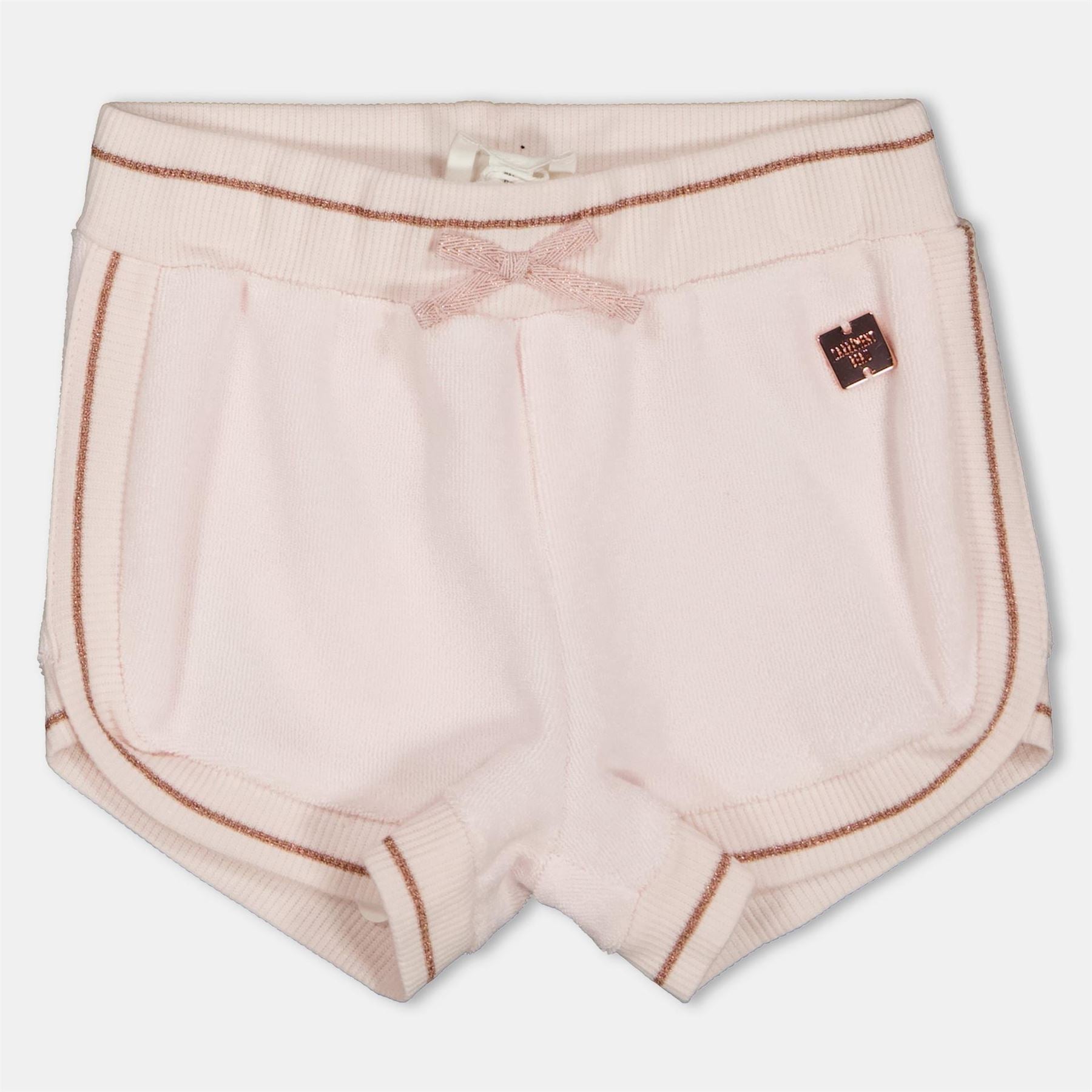 Carrement Beau Solid Bermuda Shorts with Curved Hem
