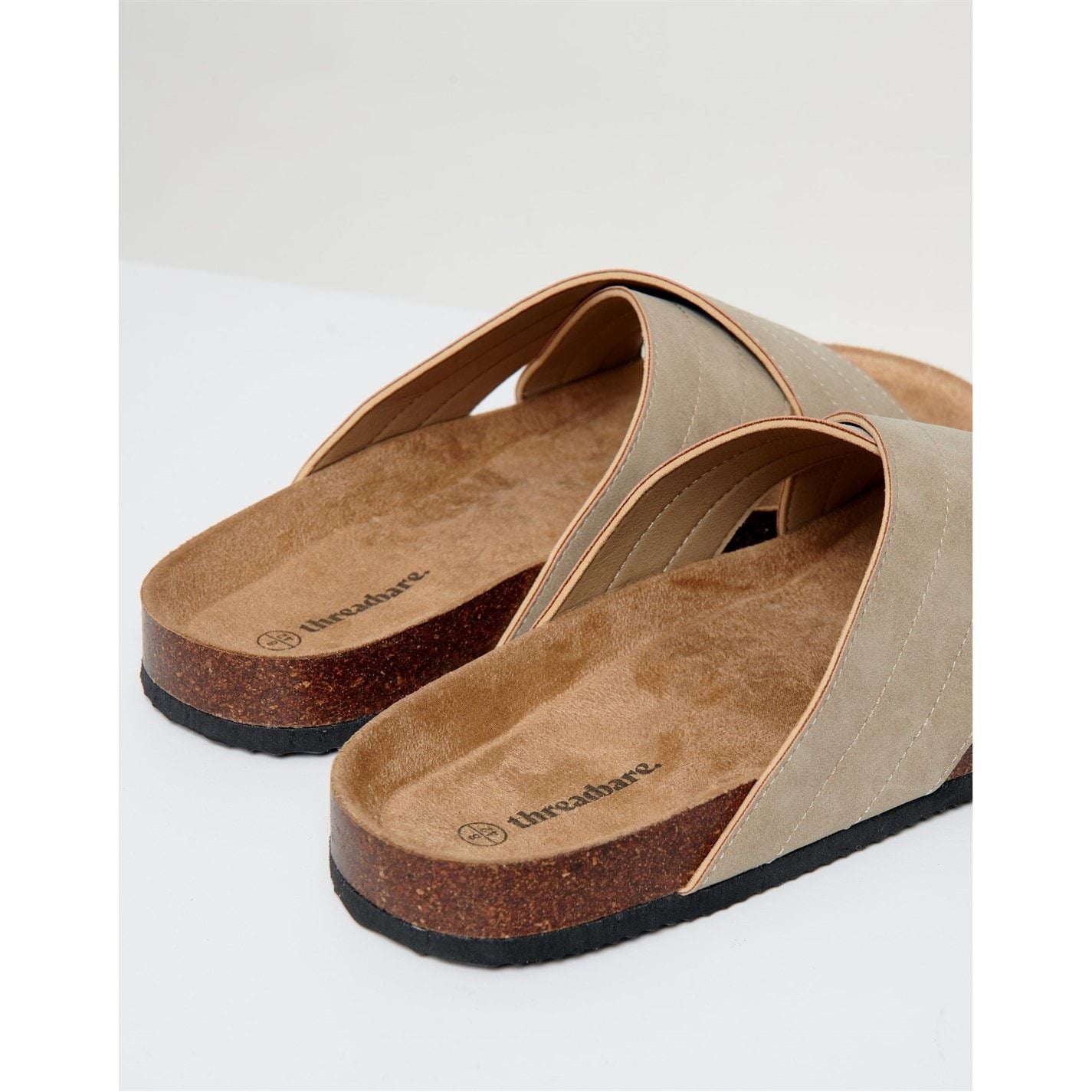Threadbare Atlante Open Toe Slide Sandals