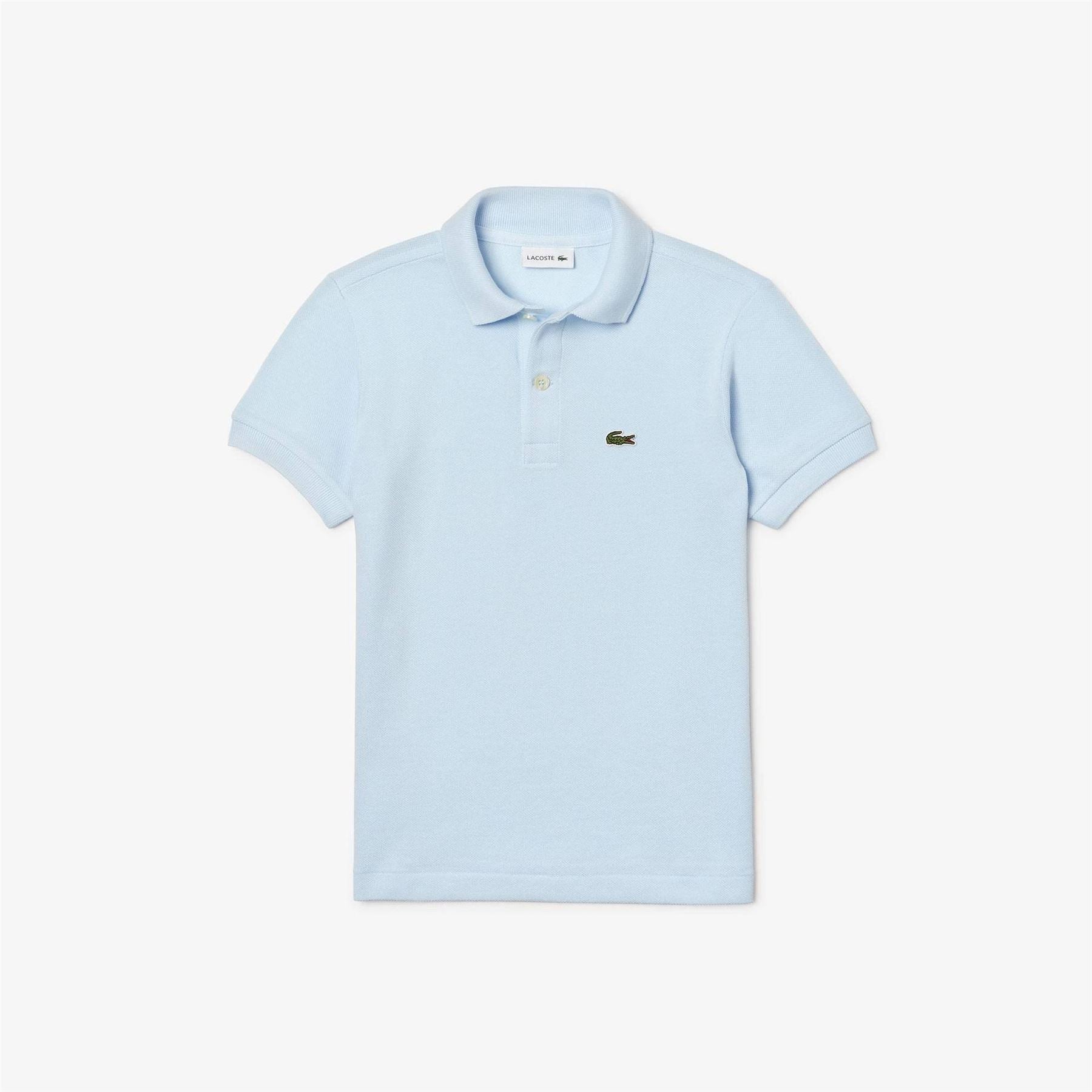Lacoste Boys Pique Logo Polo Shirt