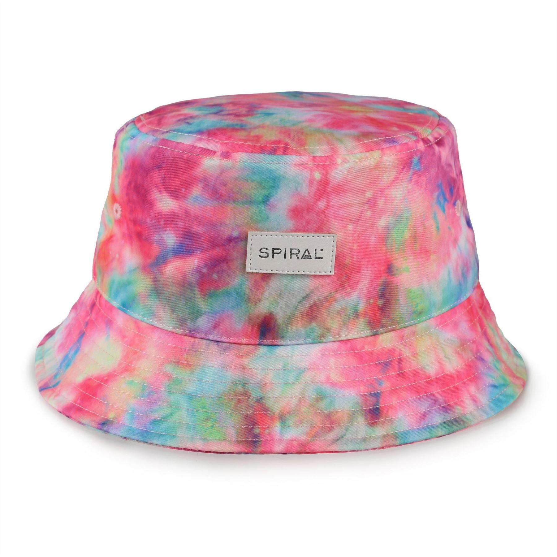 Spiral All Around Brim Panel Construction Bucket Hat