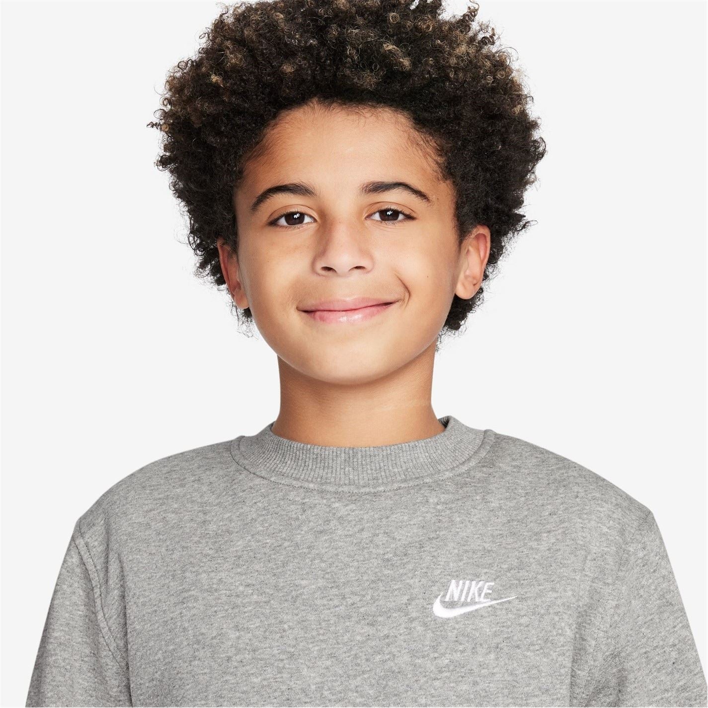 Nike Sportswear Club Fleece Big Kids Sweatshirt
