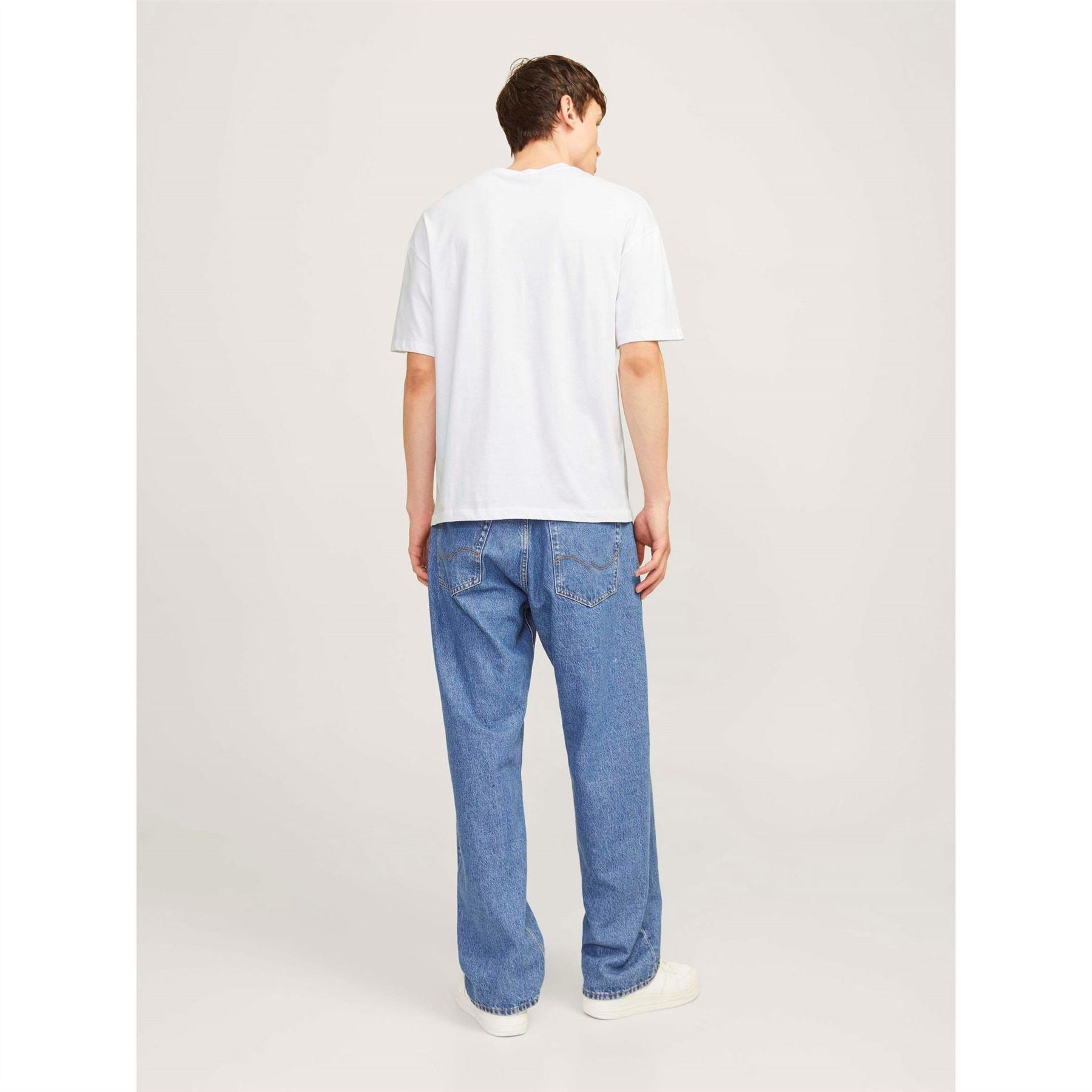 Jack and Jones Bradley Short Sleeve Oversized Fit 2 Pack T-Shirts