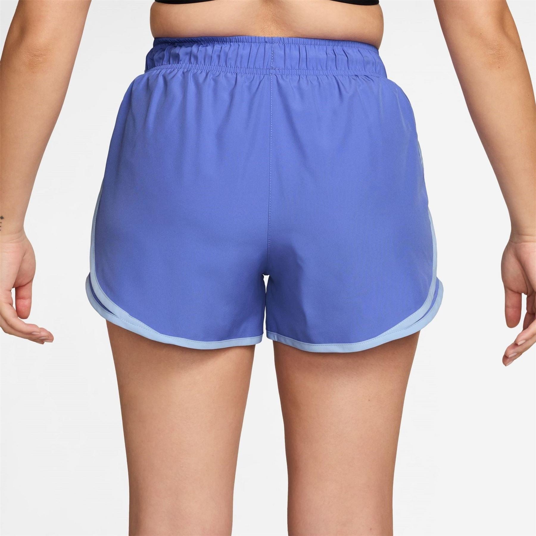Nike Womens Tempo Dri Fit Mid Rise Brief Lined Running Shorts