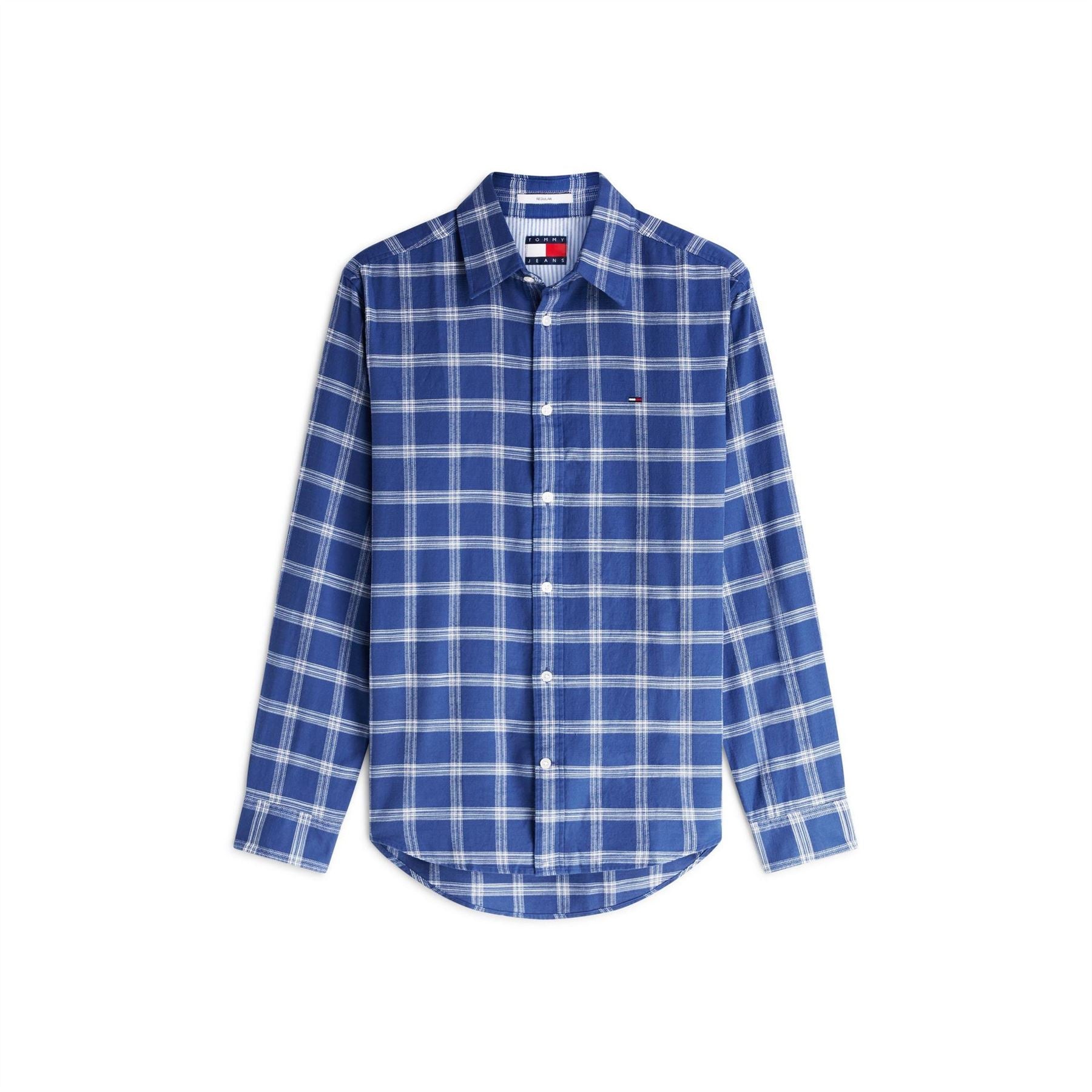 Tommy Jeans Long Sleeve Patterned Shirt