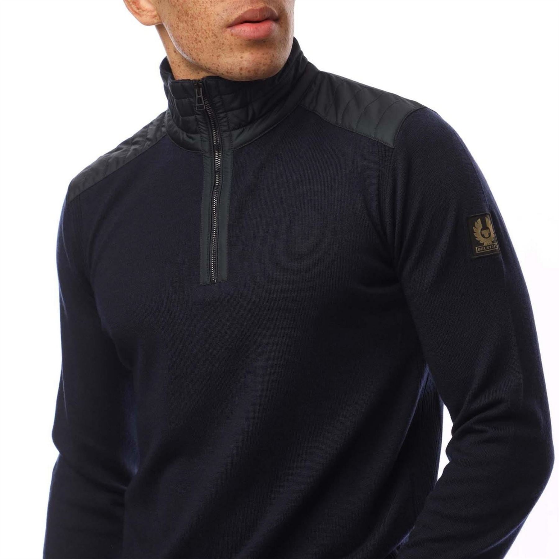 Belstaff Quarter Zip Sweater