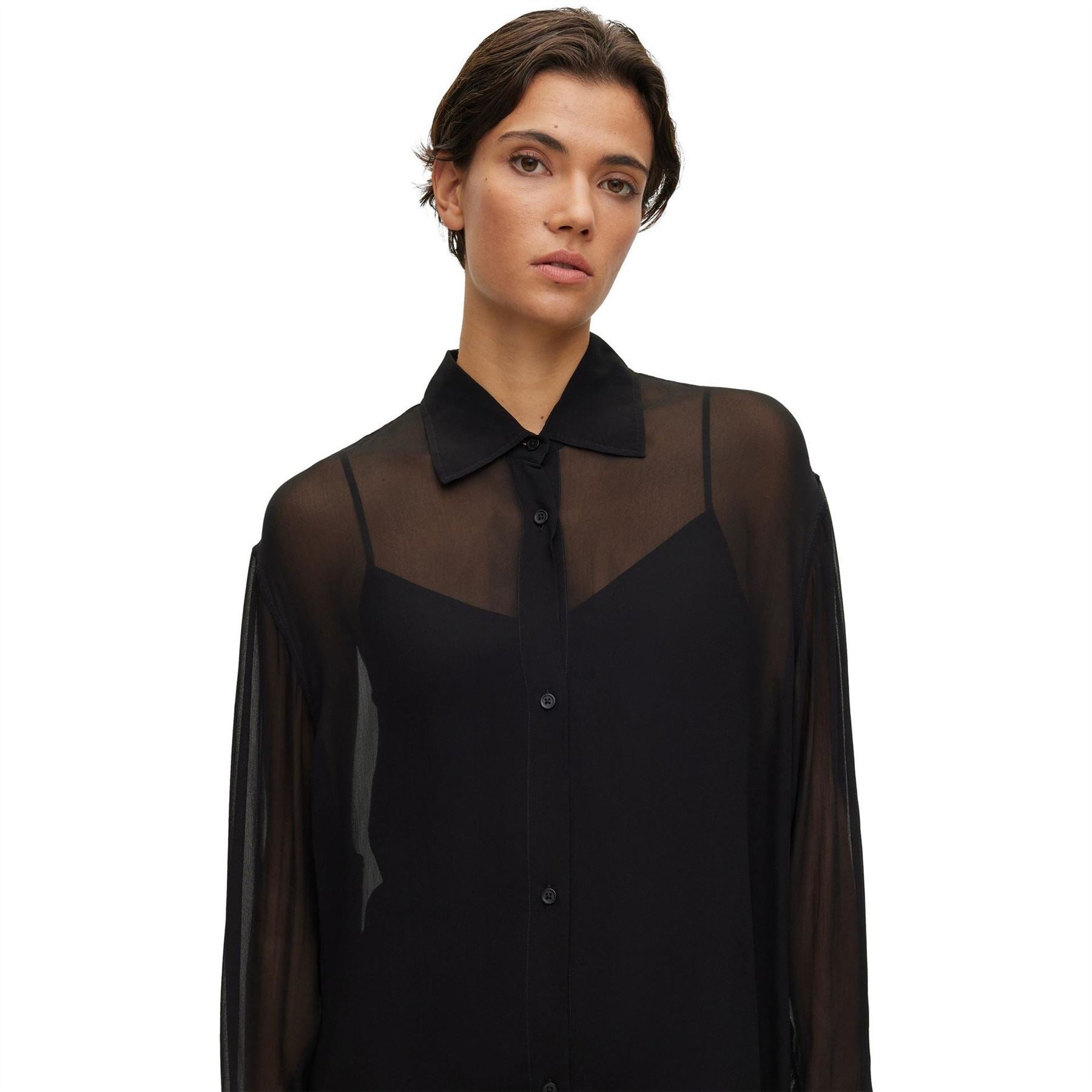 Boss Bareid Relaxed Fit Long Sleeve Shirt