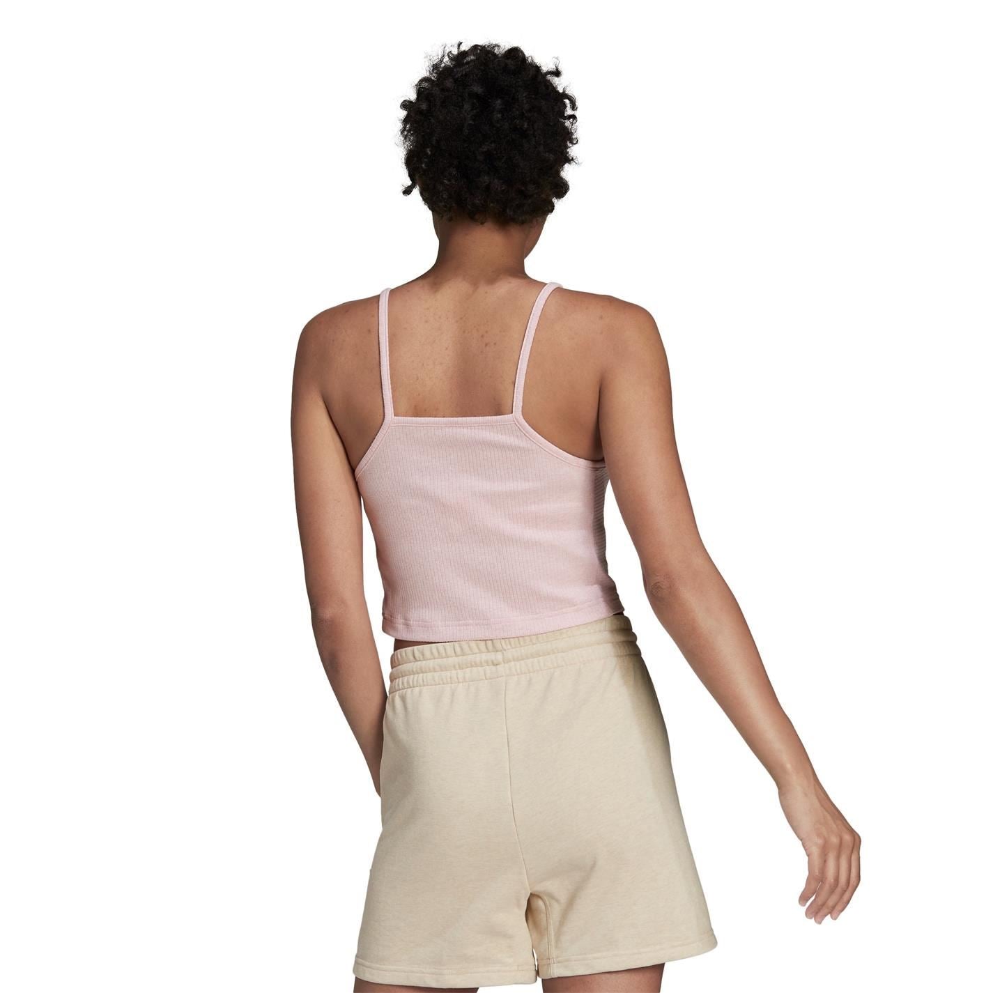 adidas Womens Studio Lounge Rib Tank Top