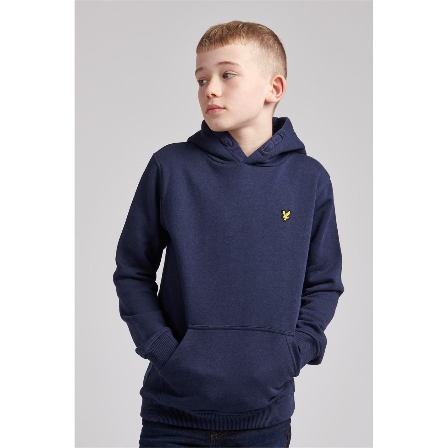 Lyle and Scott Hooded Regular Fit Long Sleeve Sweatshirt