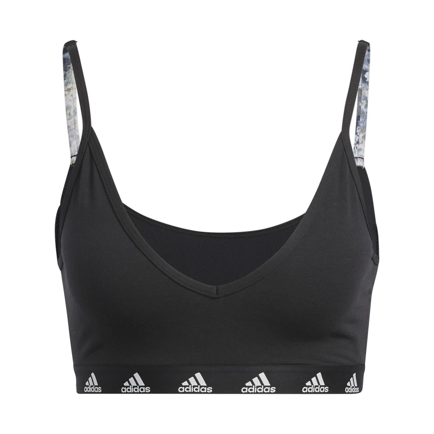 adidas Pureb Long Sleeve Low Impact Sports Bra