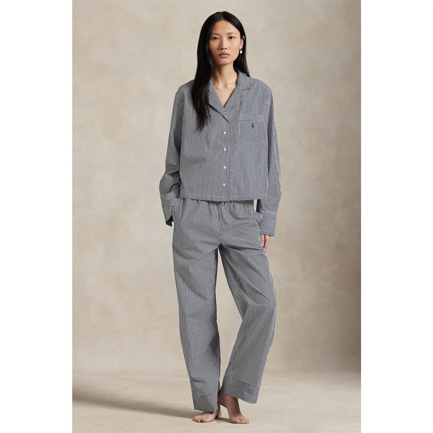 Polo Ralph Lauren Stripe Long Sleeve Pyjama Set