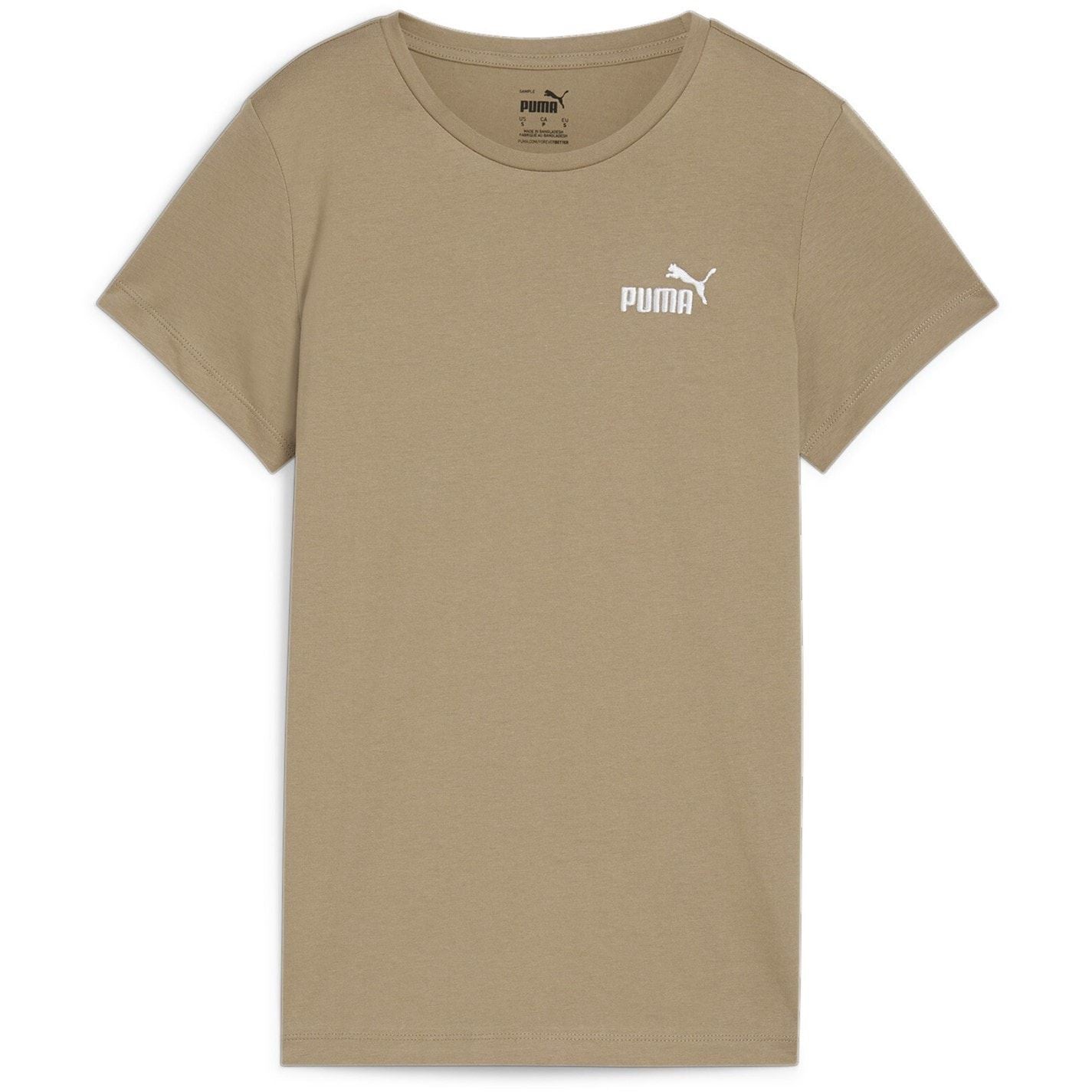 Puma Embroidery Crew Neck Regular Fit T-Shirt
