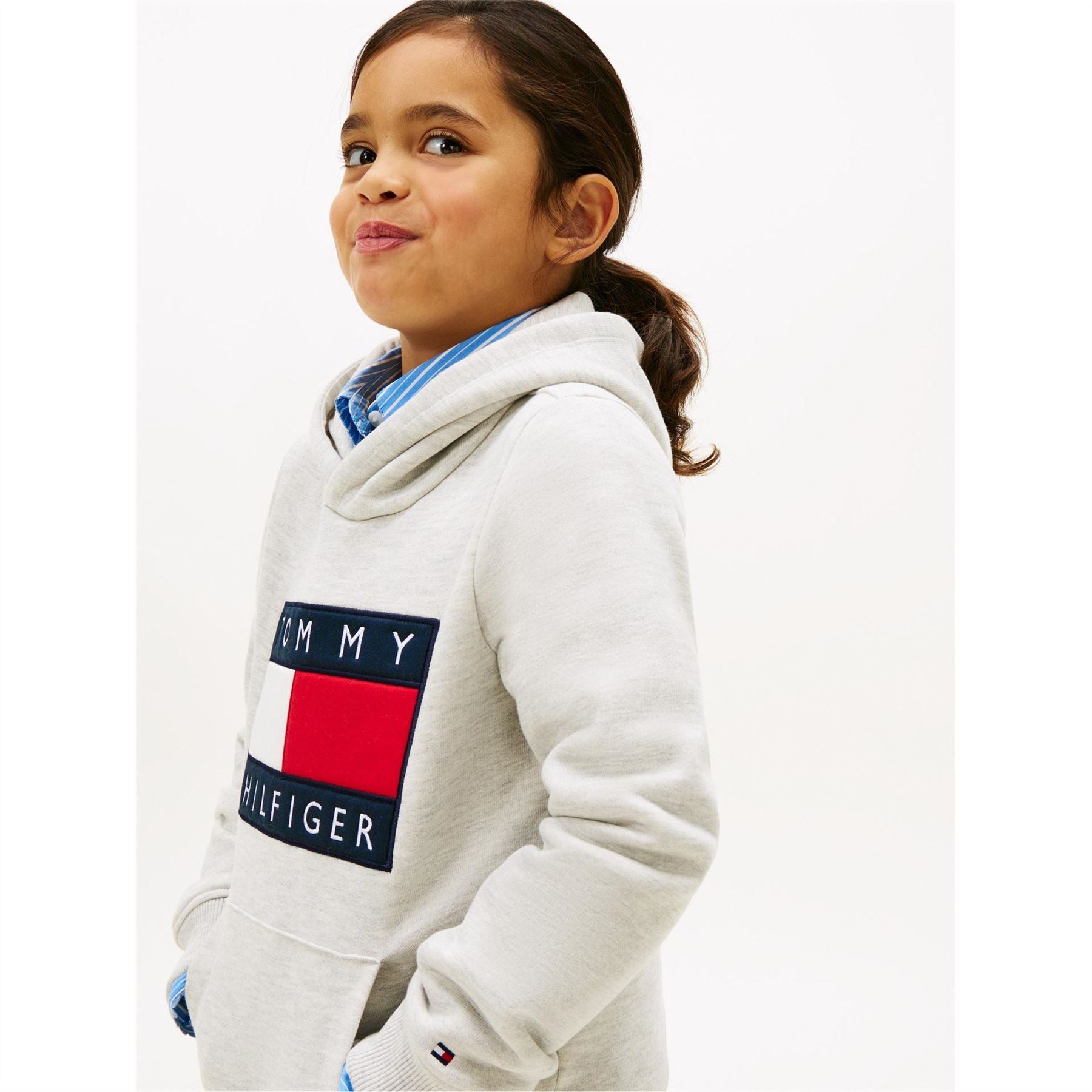 Tommy Hilfiger Heritage Hooded Neck Long Sleeve Sweatshirt