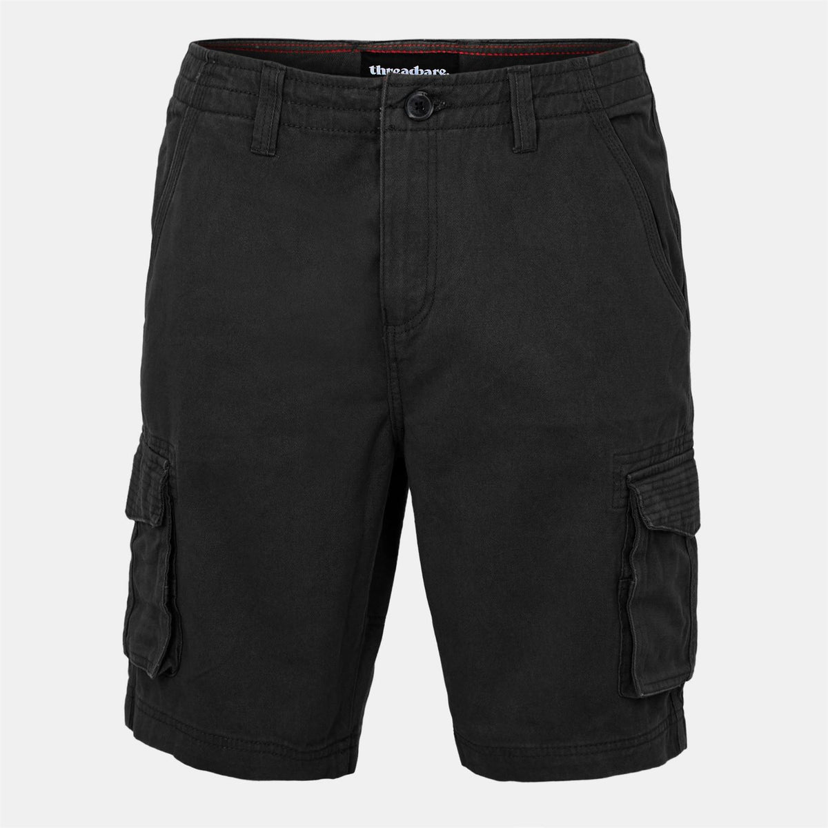 Threadbare Bute Solid Cargo Shorts