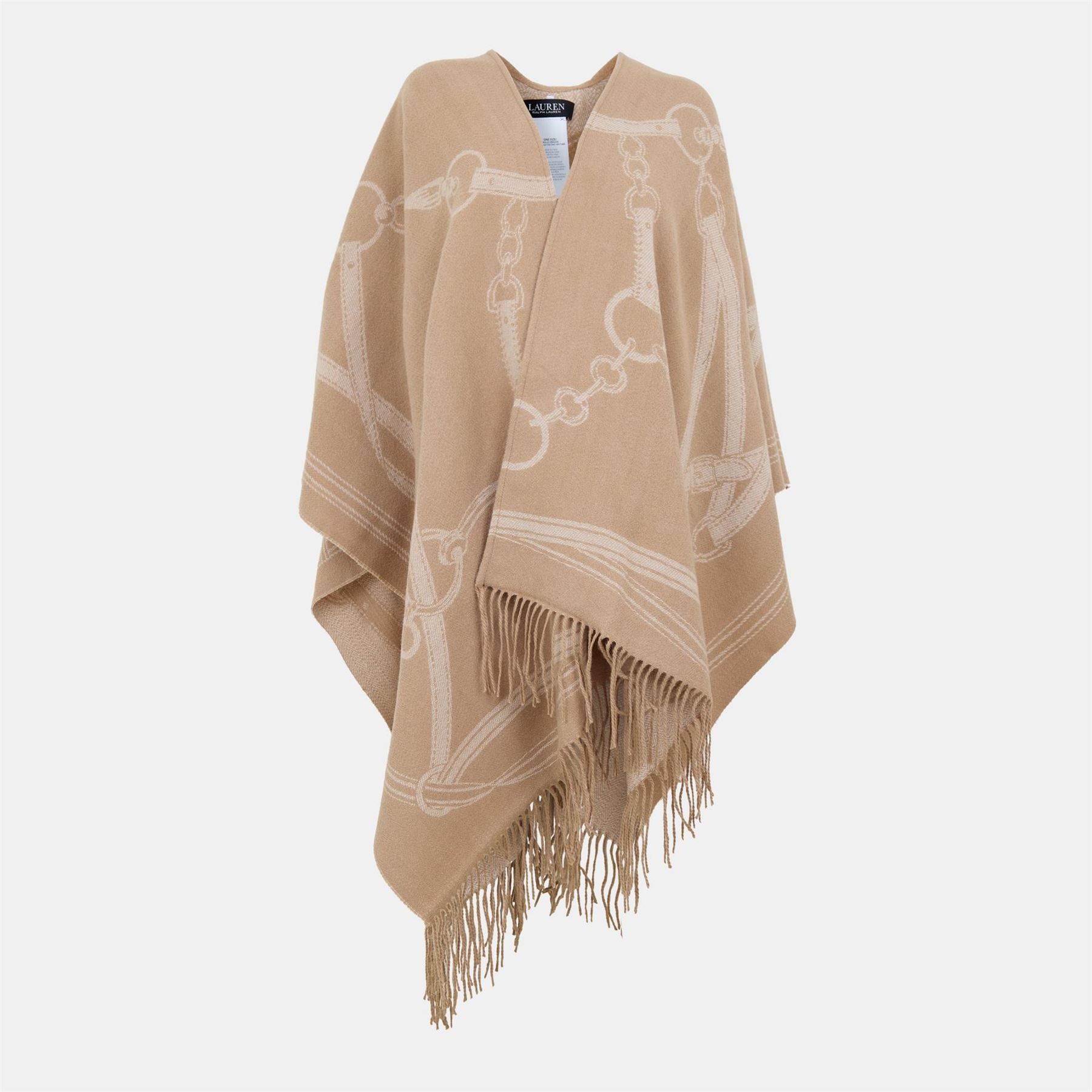 Lauren by Ralph Lauren Oversize Fit Cape Sleeve Top
