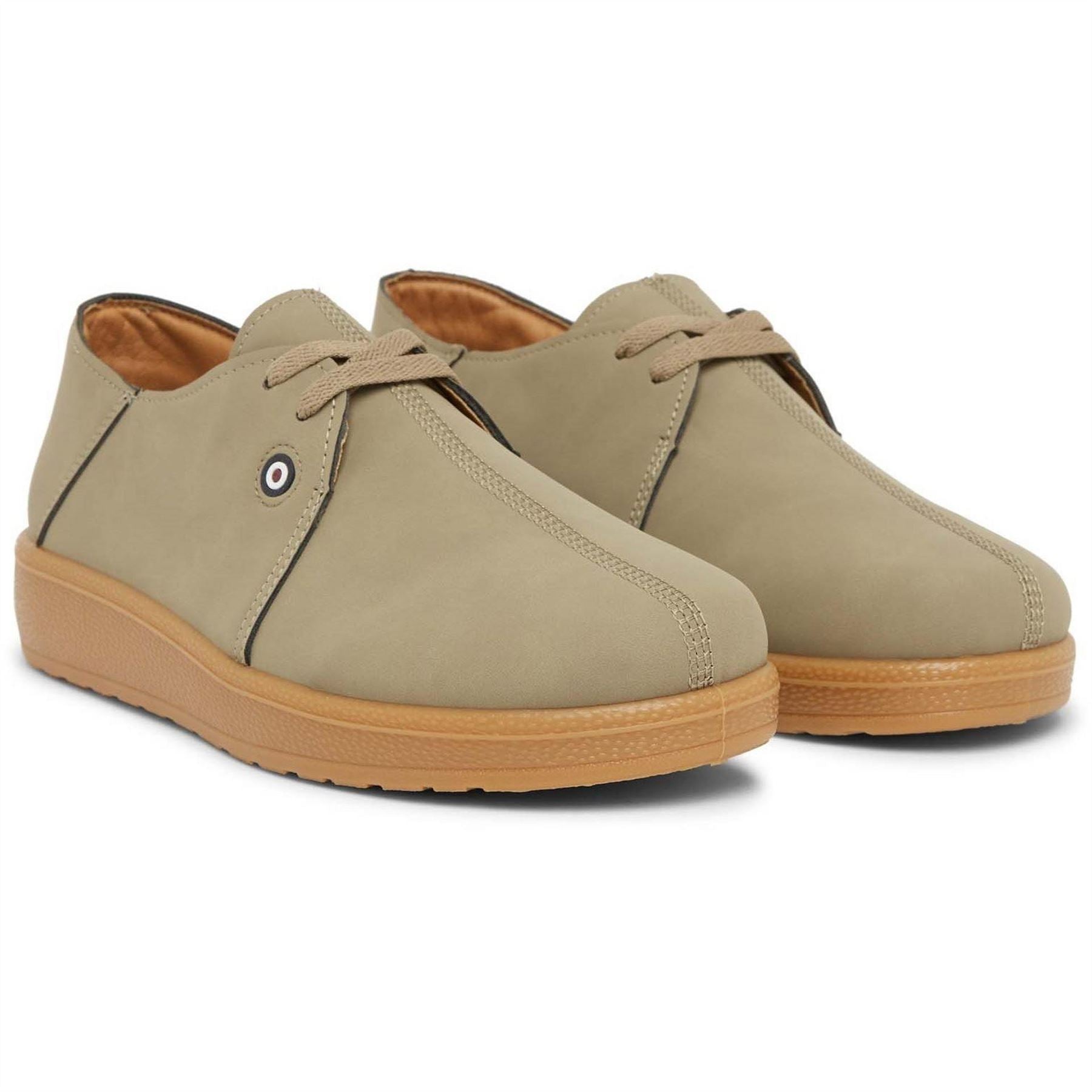 Lambretta Panda Canvas Low Top Sneakers