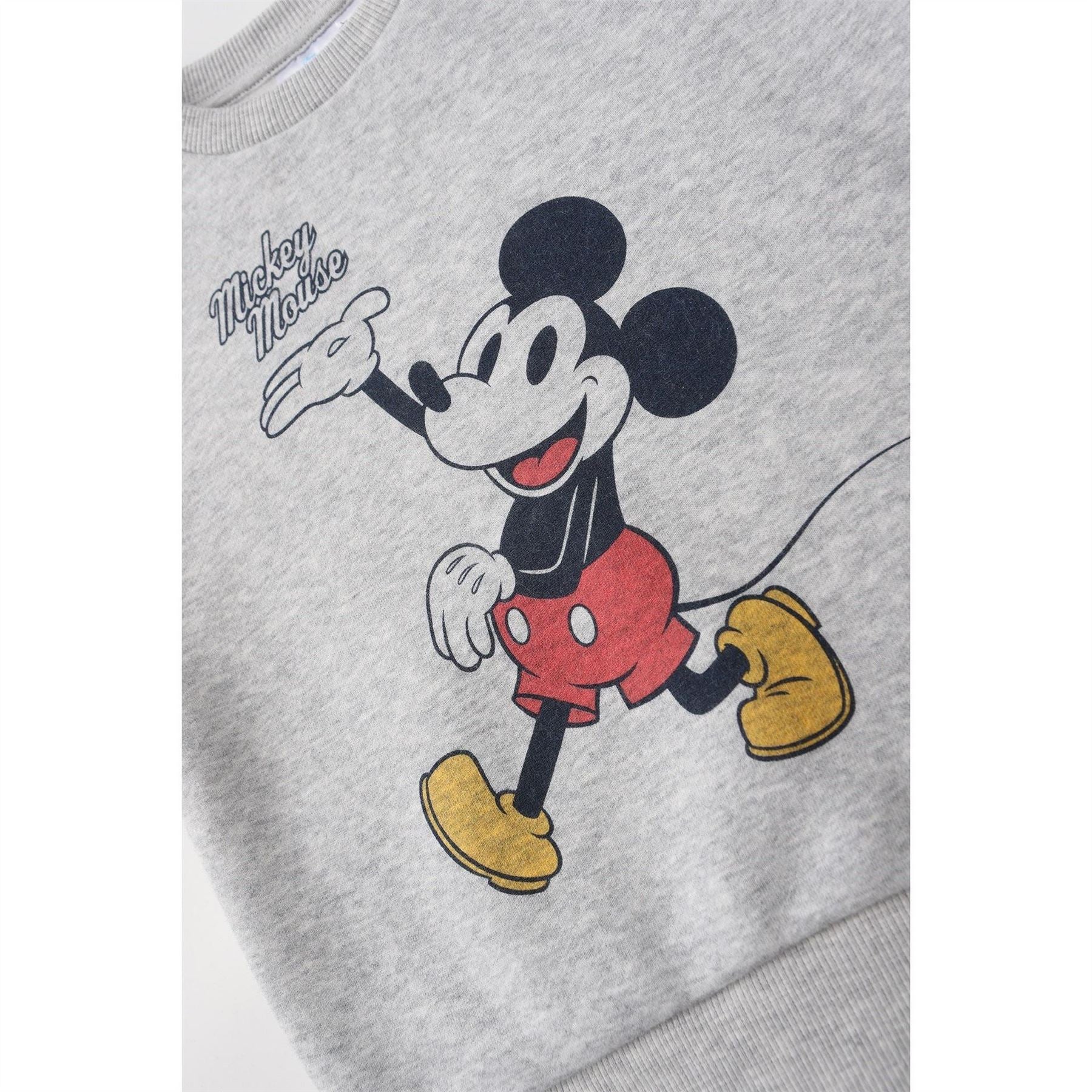 Character Mickey Mouse Crew Neck Sweatshirt