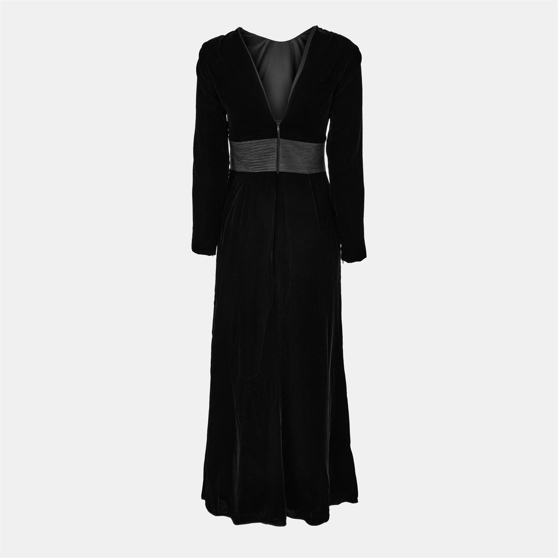 Emporio Armani Exposed Seam Maxi Dress