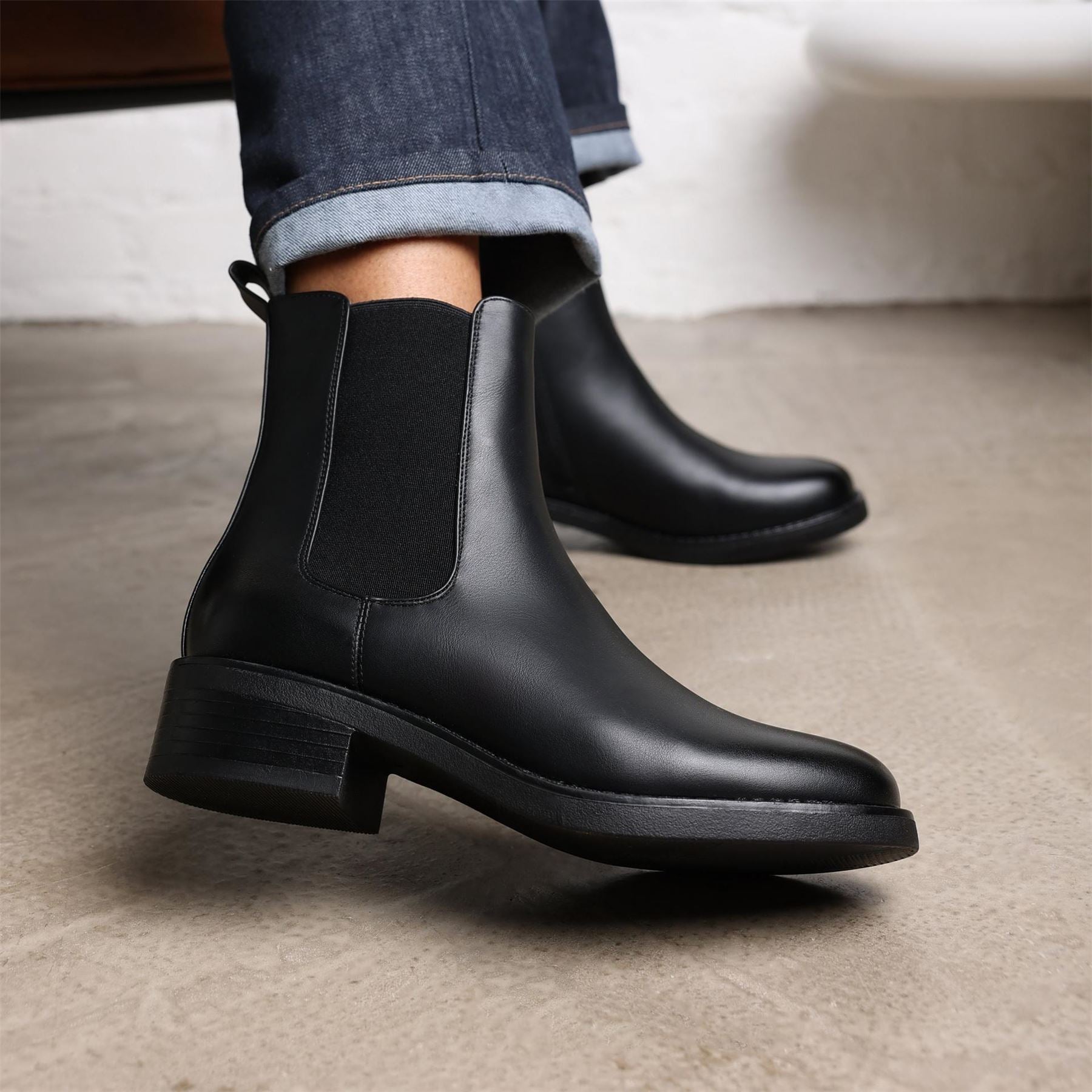 Wheres That From Olivia Chelsea Boots with Side Zipper