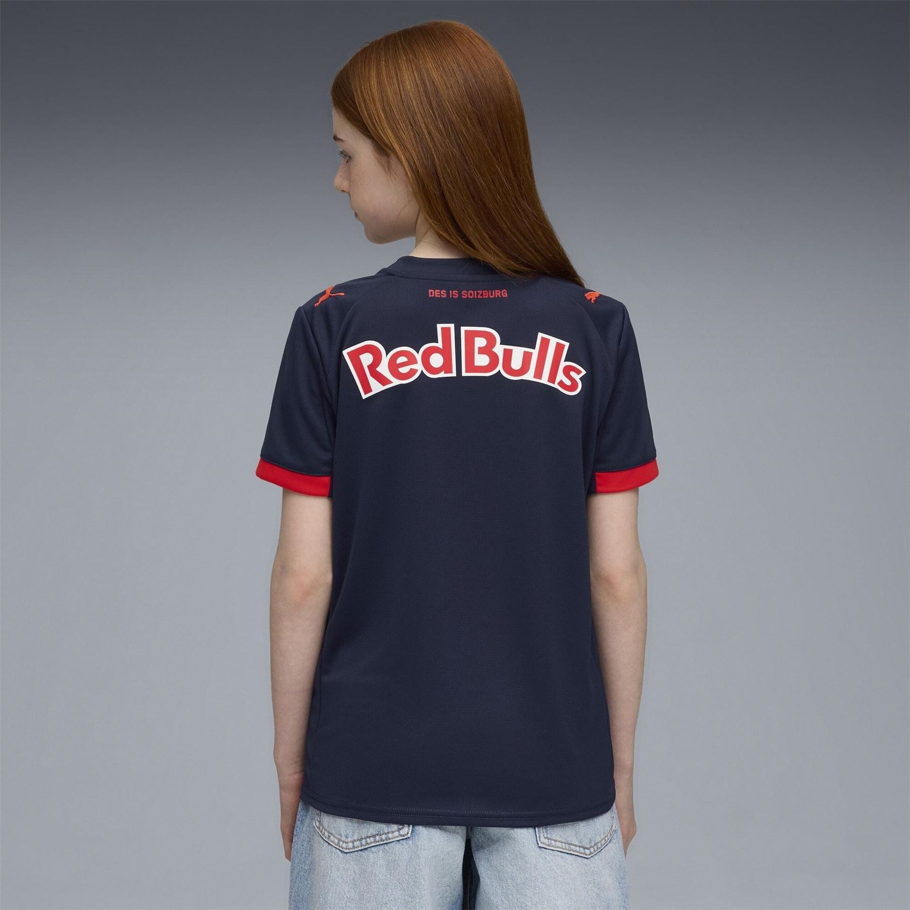 Puma Rb Salzburg Away Shirt 2025 2026 Juniors