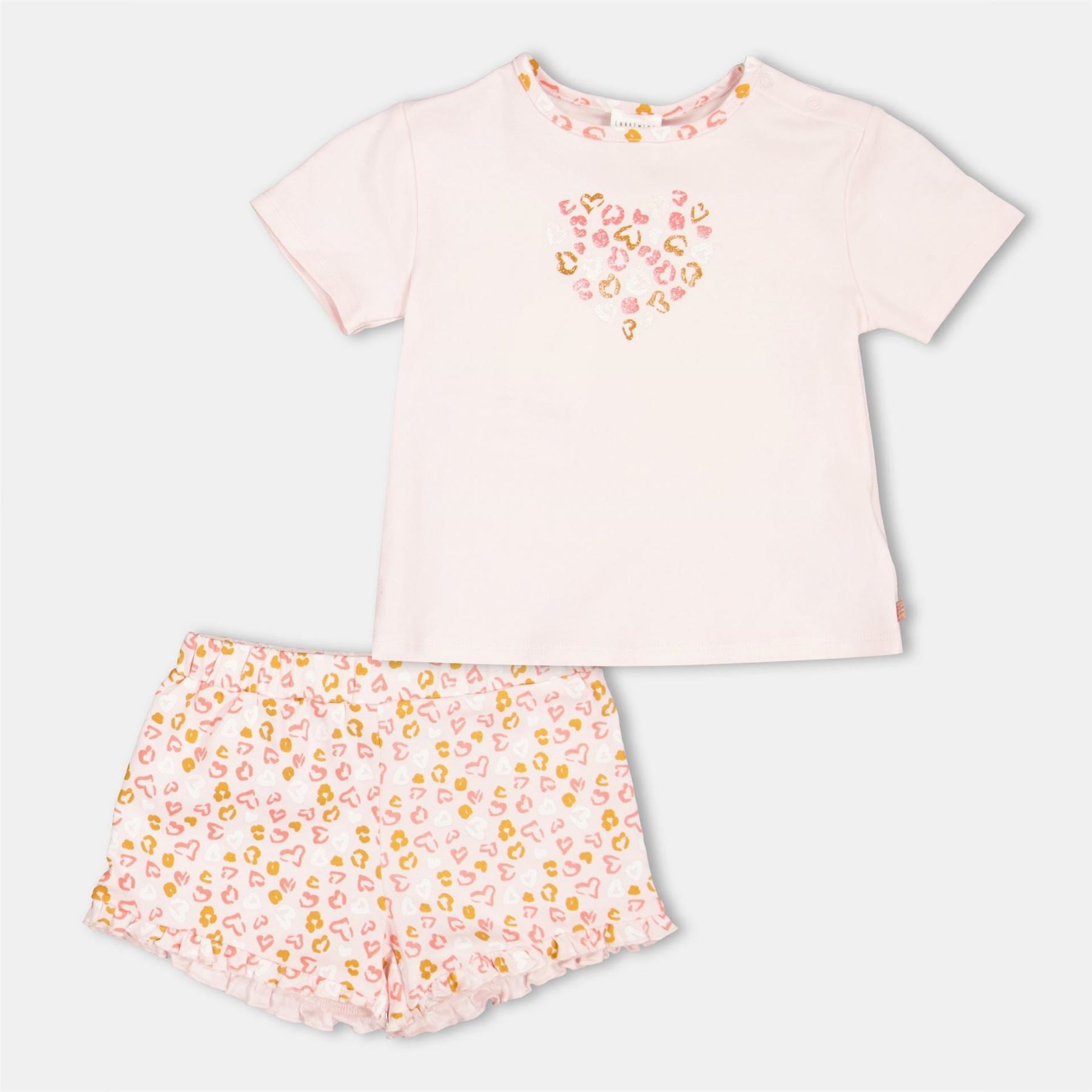 Carrement Beau Short Sleeve Crew Neck Pyjama Set