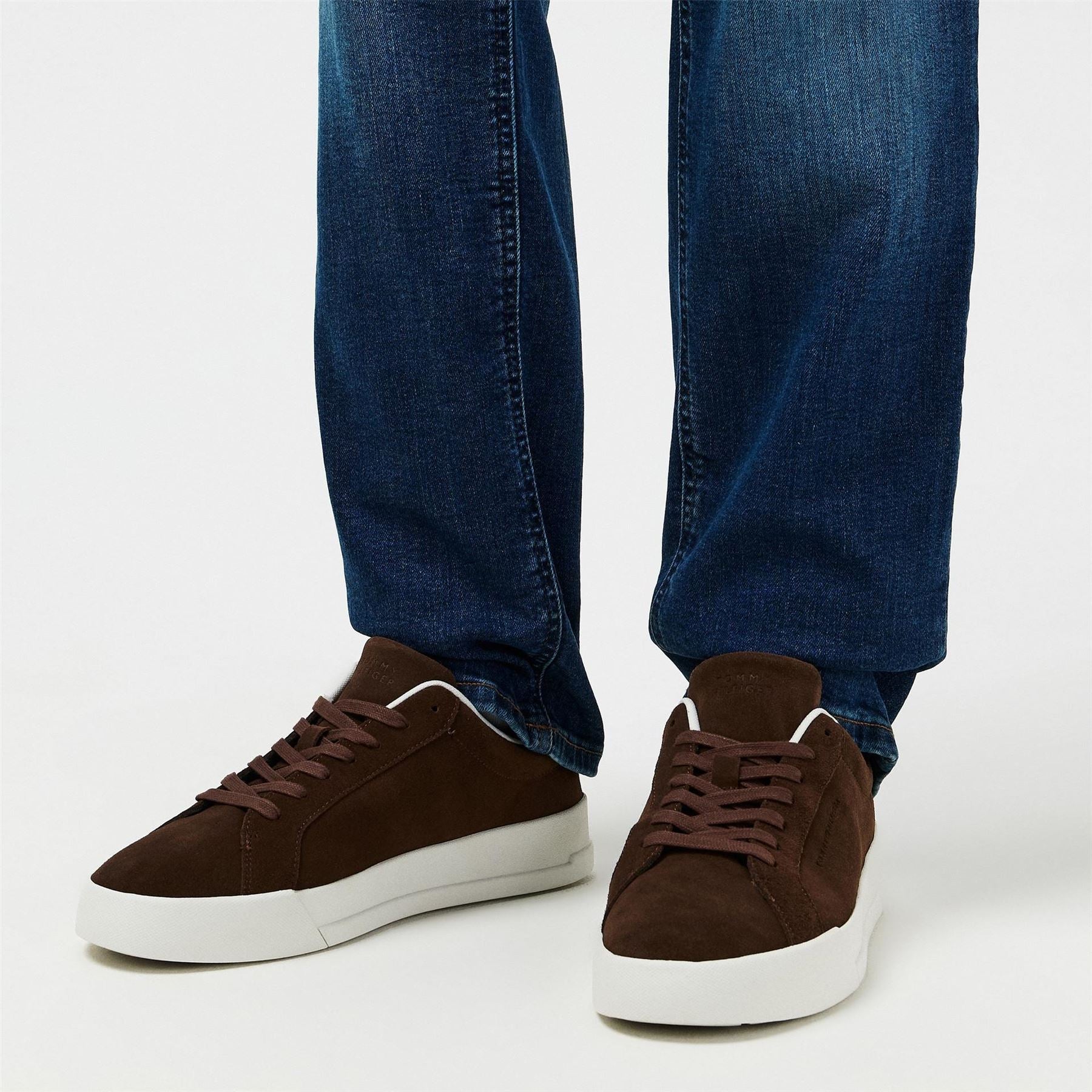Tommy Hilfiger Leather Low Top Trainers