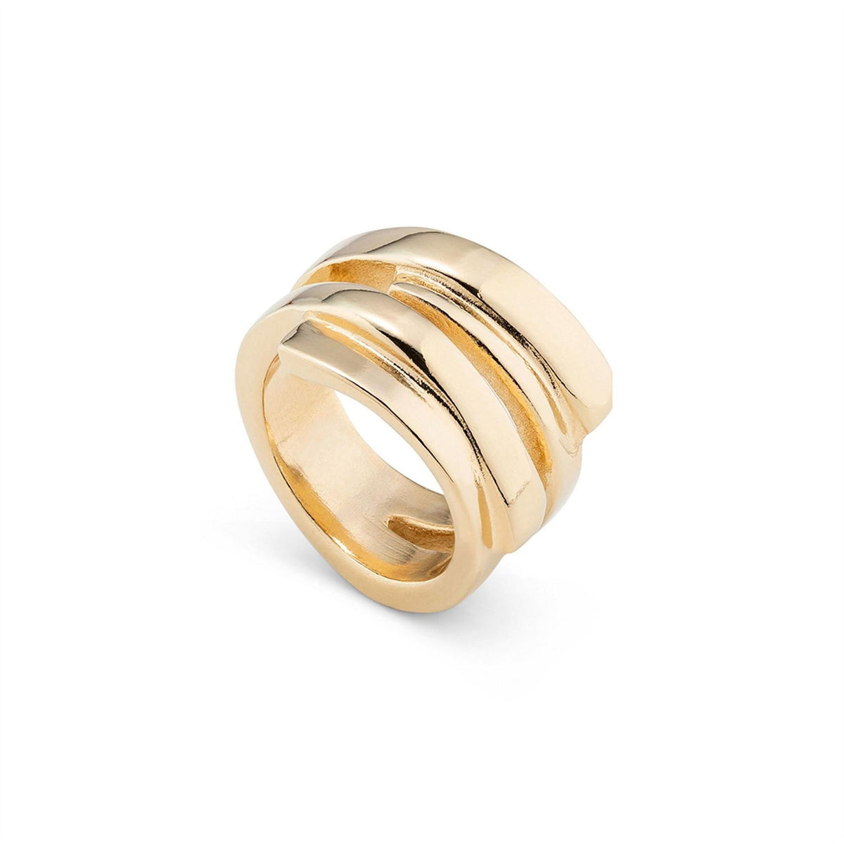 UNOde50 18k Gold Plated Ring