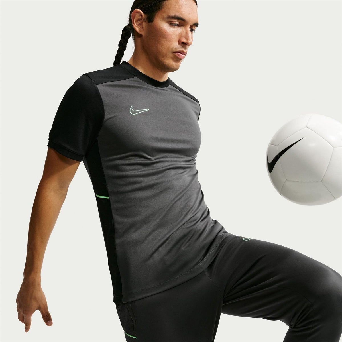 Nike Mens Dri Fit Academy Short Sleeve Football Top