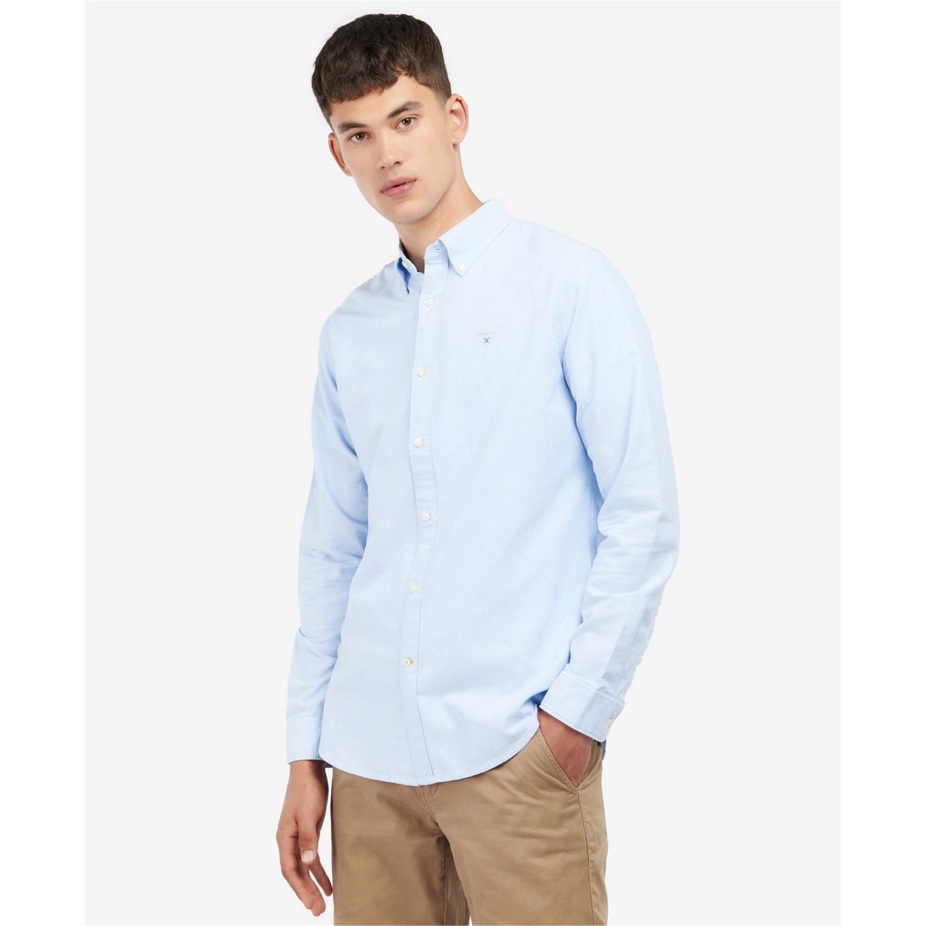 Barbour Oxford Button Down Plain Shirt