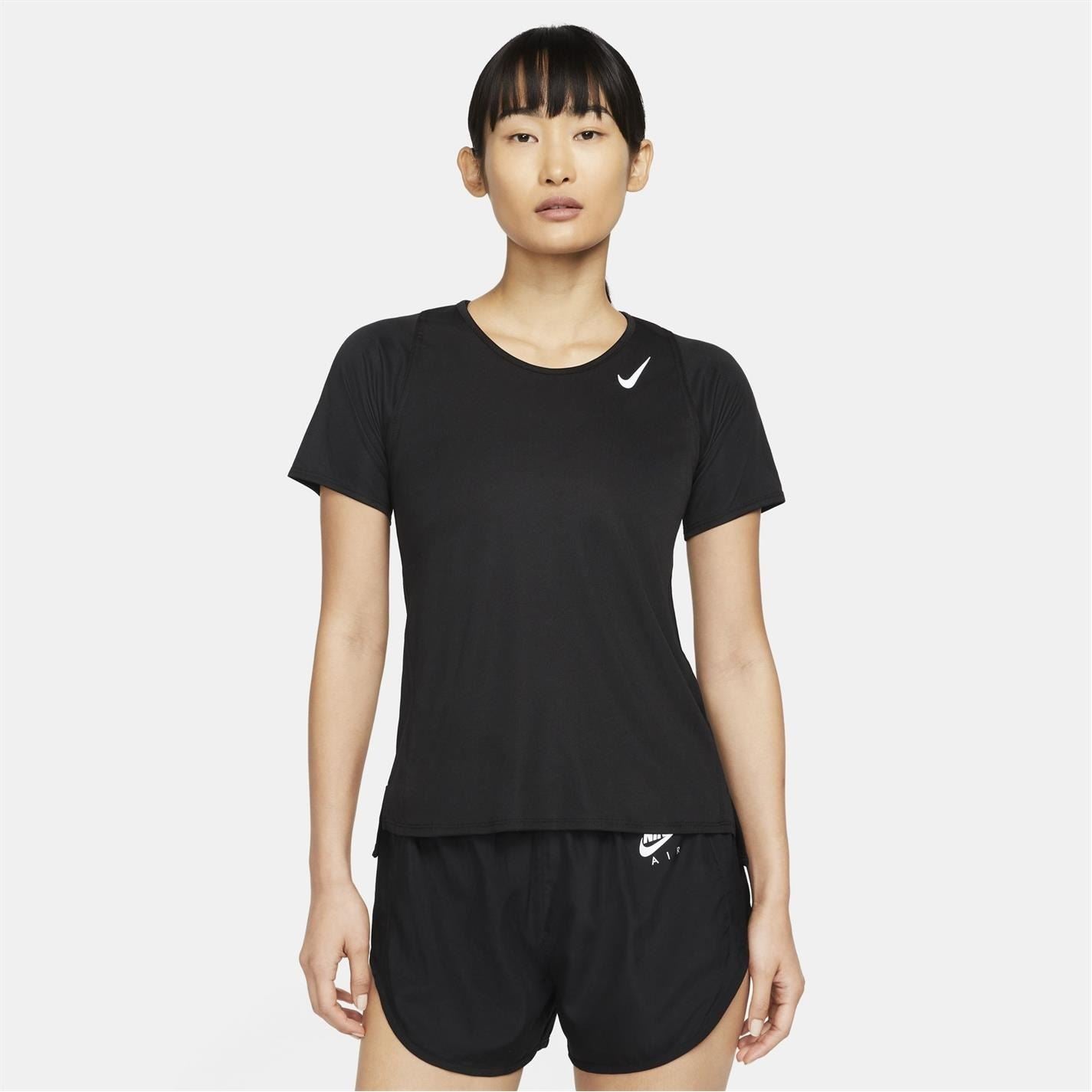 Nike Dri Fit Short Sleeve Race Top Ladies