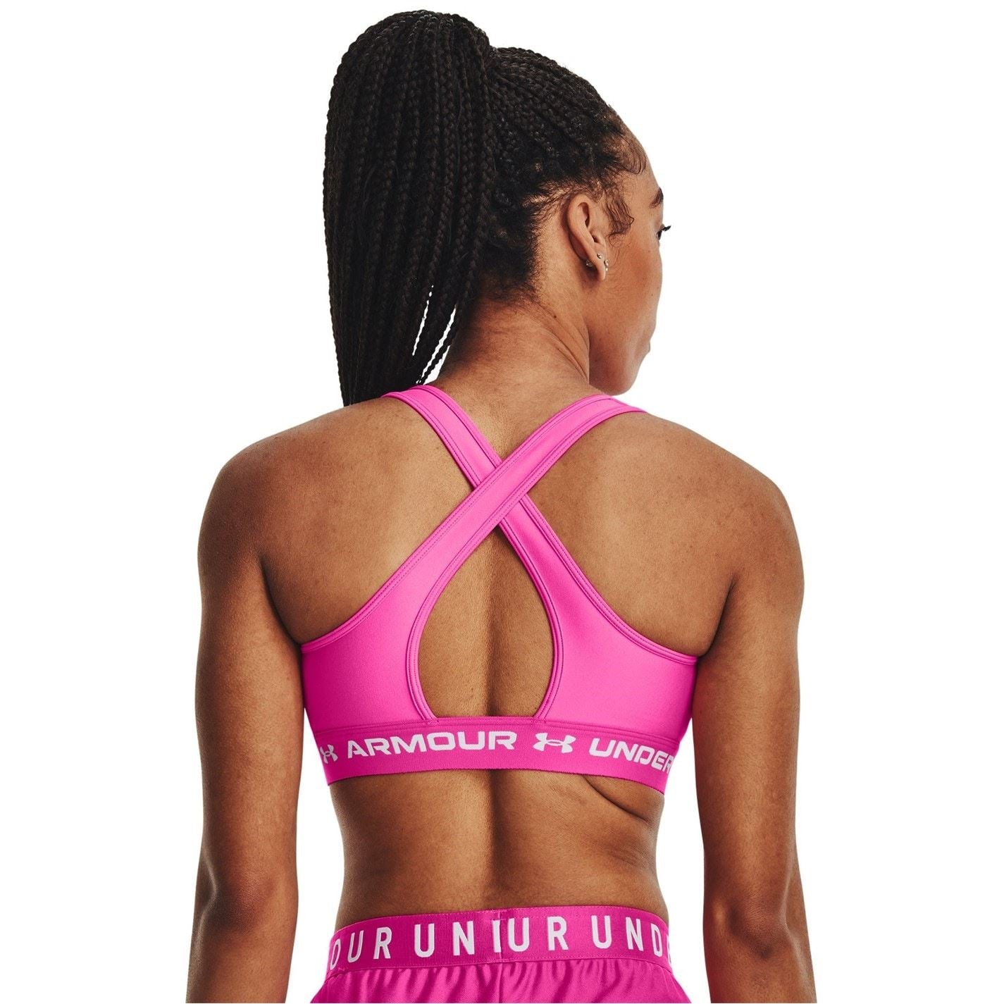 Under Armour Womens Armour Medium Support Crossbodyack Bra