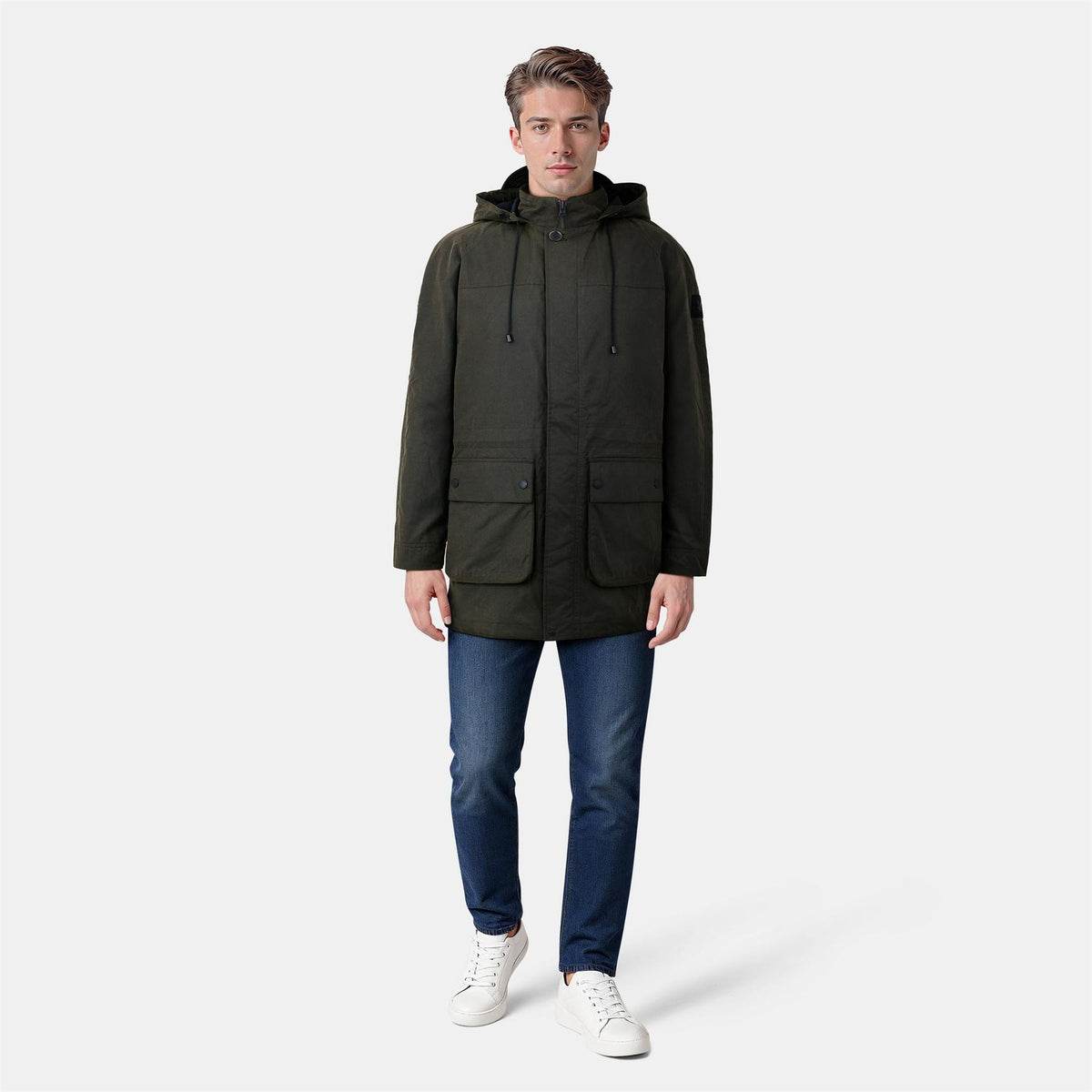 Lyle and Scott Lyle  And  Scott Long Sleeve Zip Wax Jacket