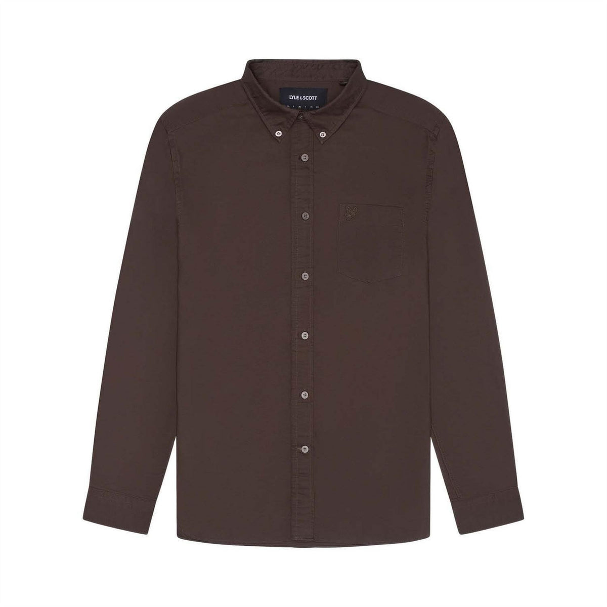 Lyle and Scott Eagle Plain Oxford Shirt