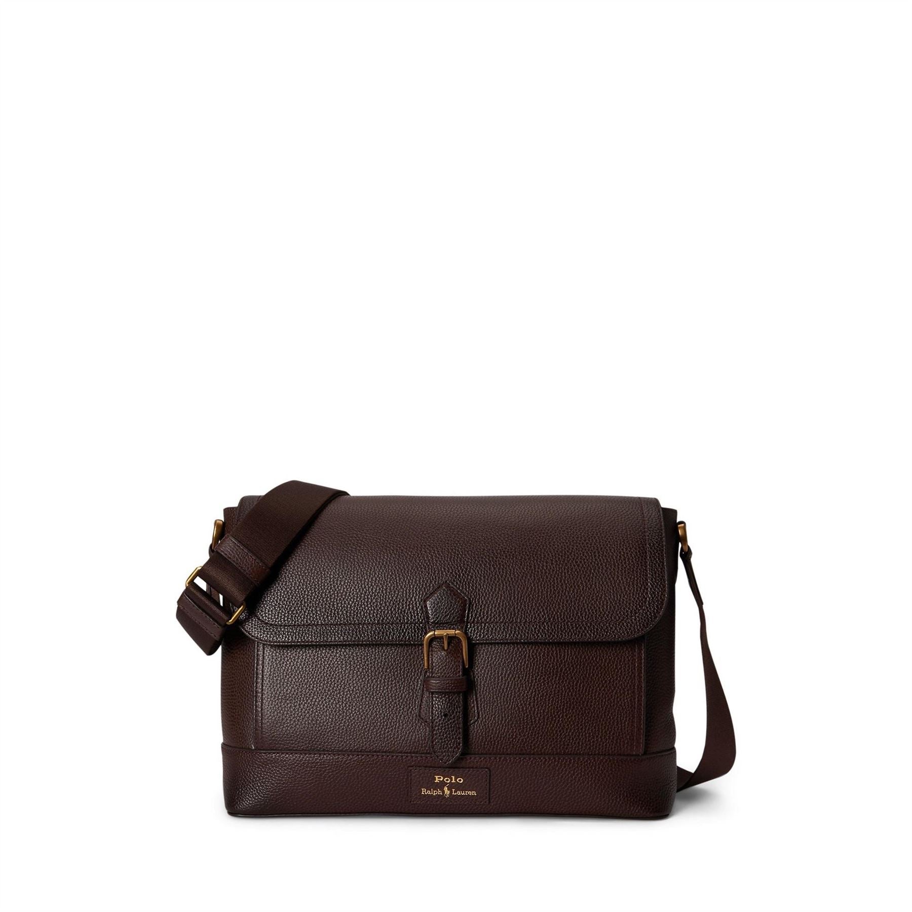 Polo Ralph Lauren Lthr L Messenger 64