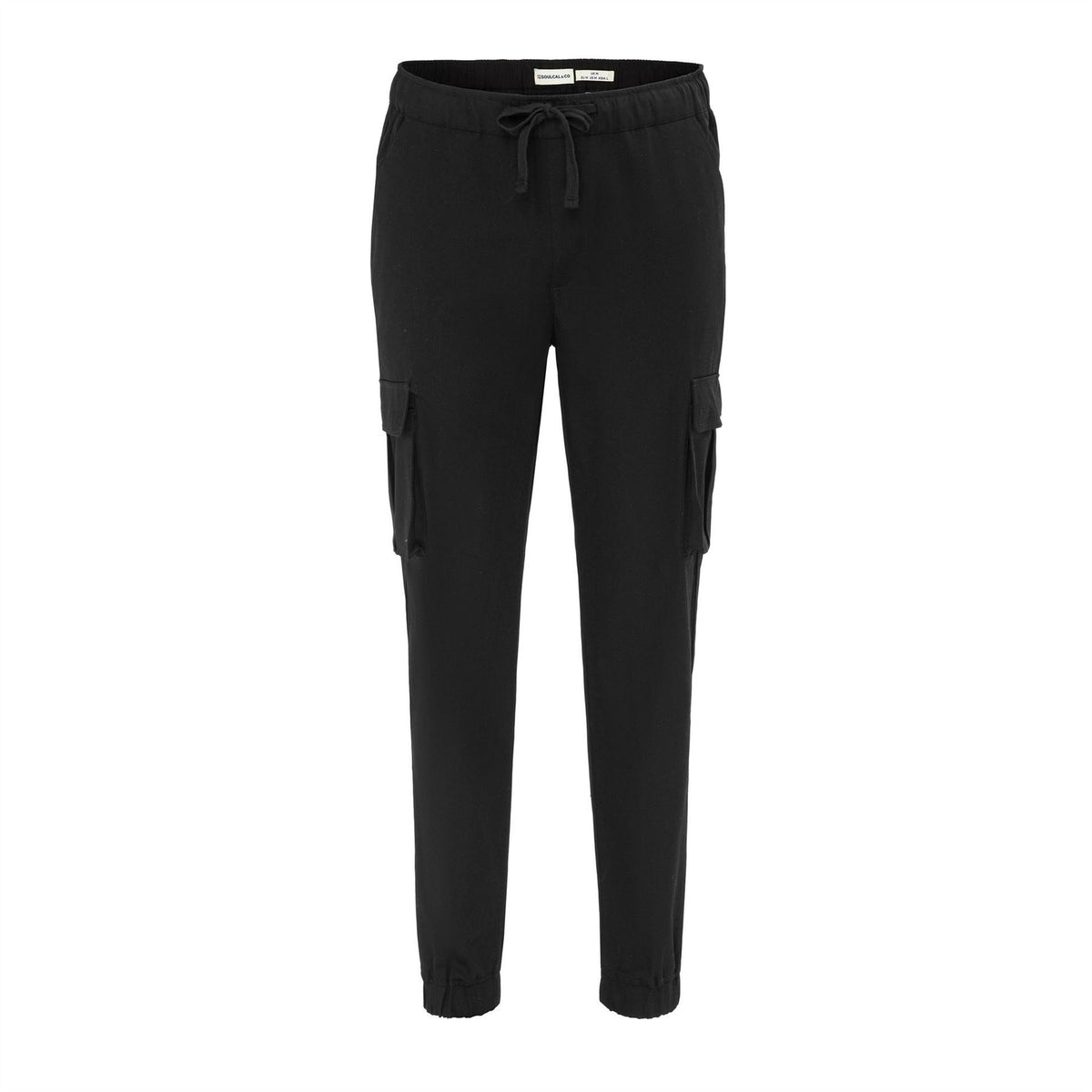 SoulCal Solid Patterned Straight Cargo Pants