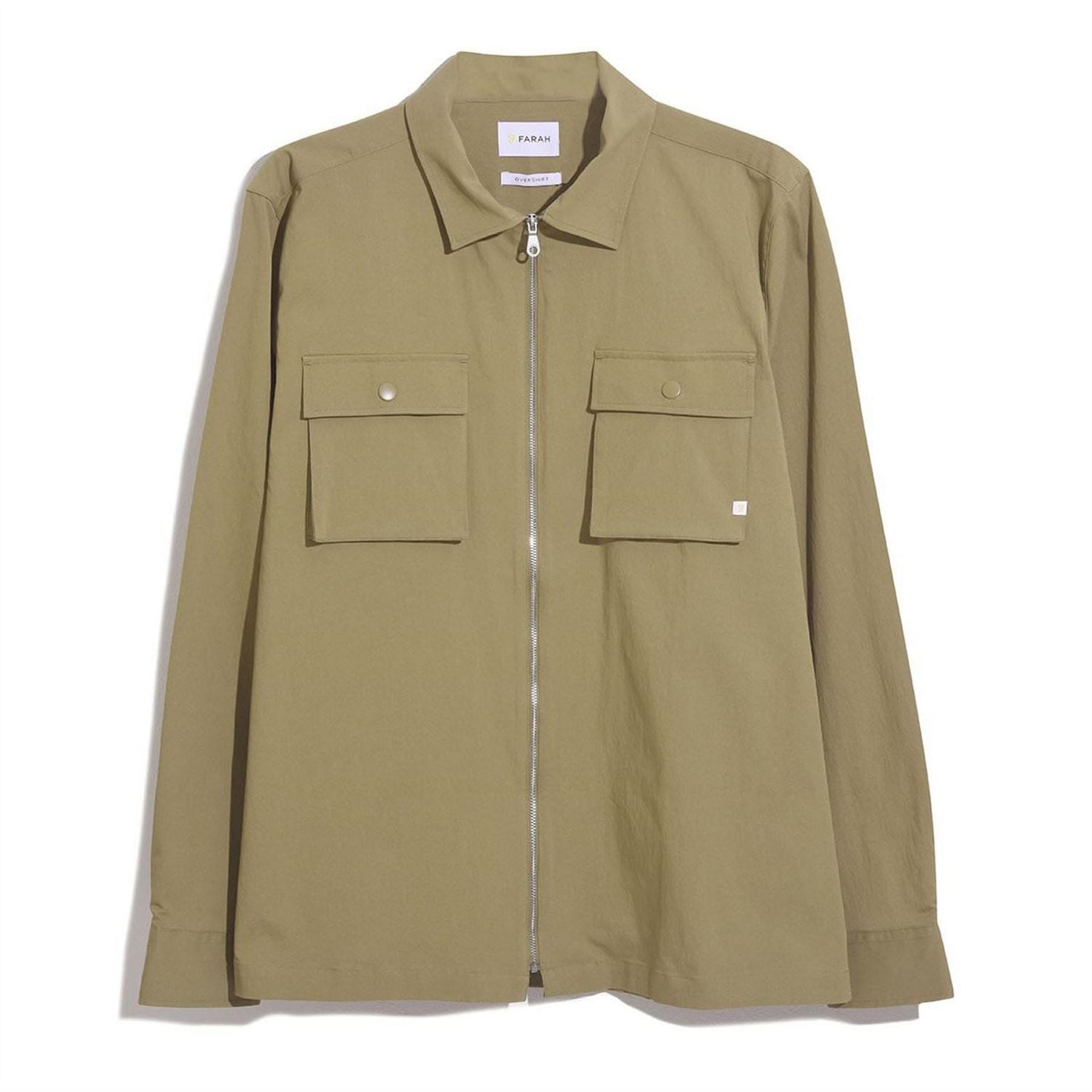 Farah Full Zip Overshirt