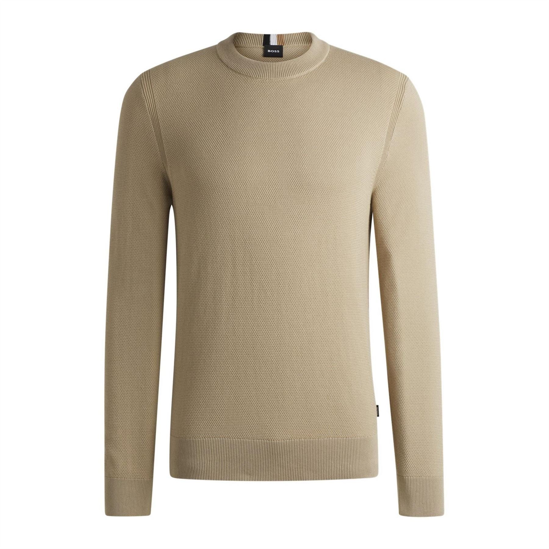 Boss Crew Neck Regular Fit Long Sleeve Sweater