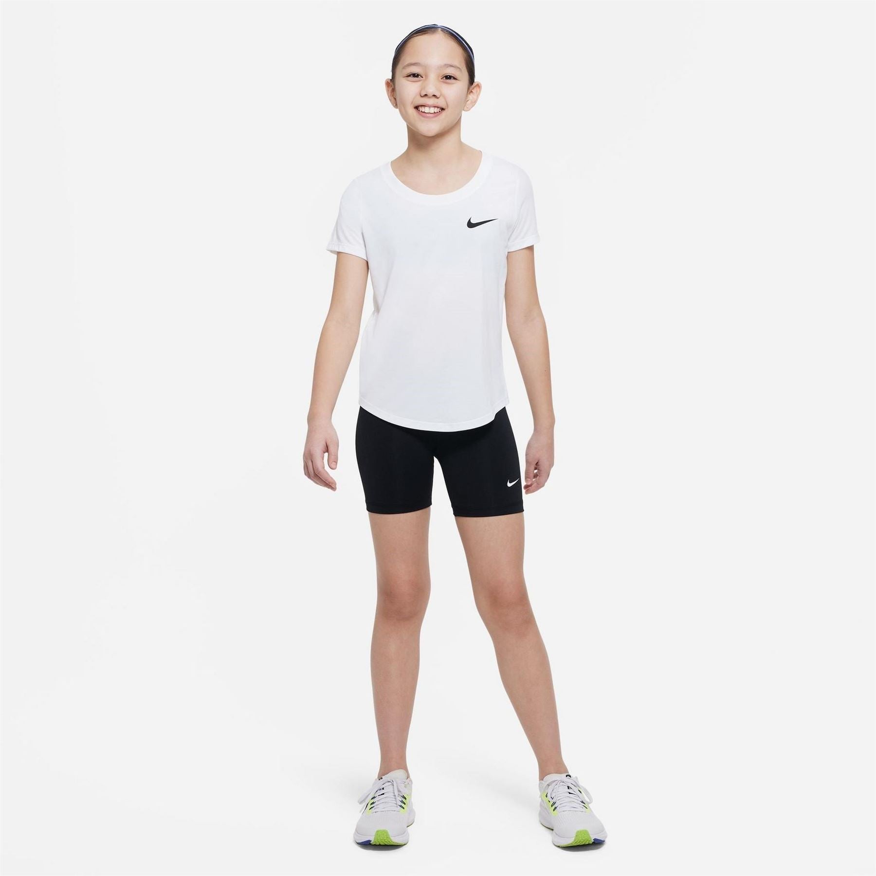 Nike Pro Big Kids (girls) Dri Fit 5 Shorts
