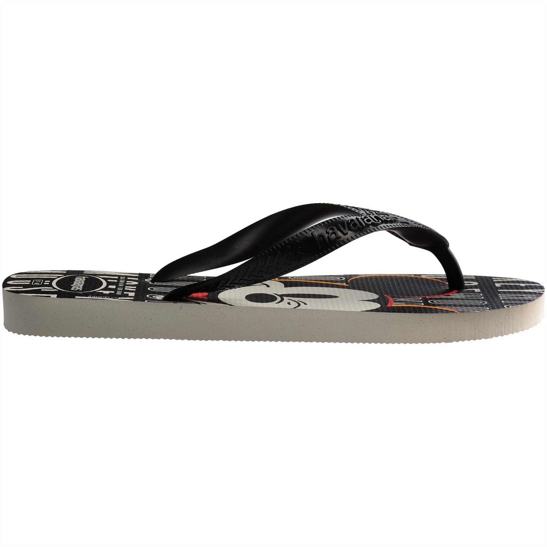 Havaianas Mens Hav. Top Disney Ruby Red Black 45 4 Flip Flops