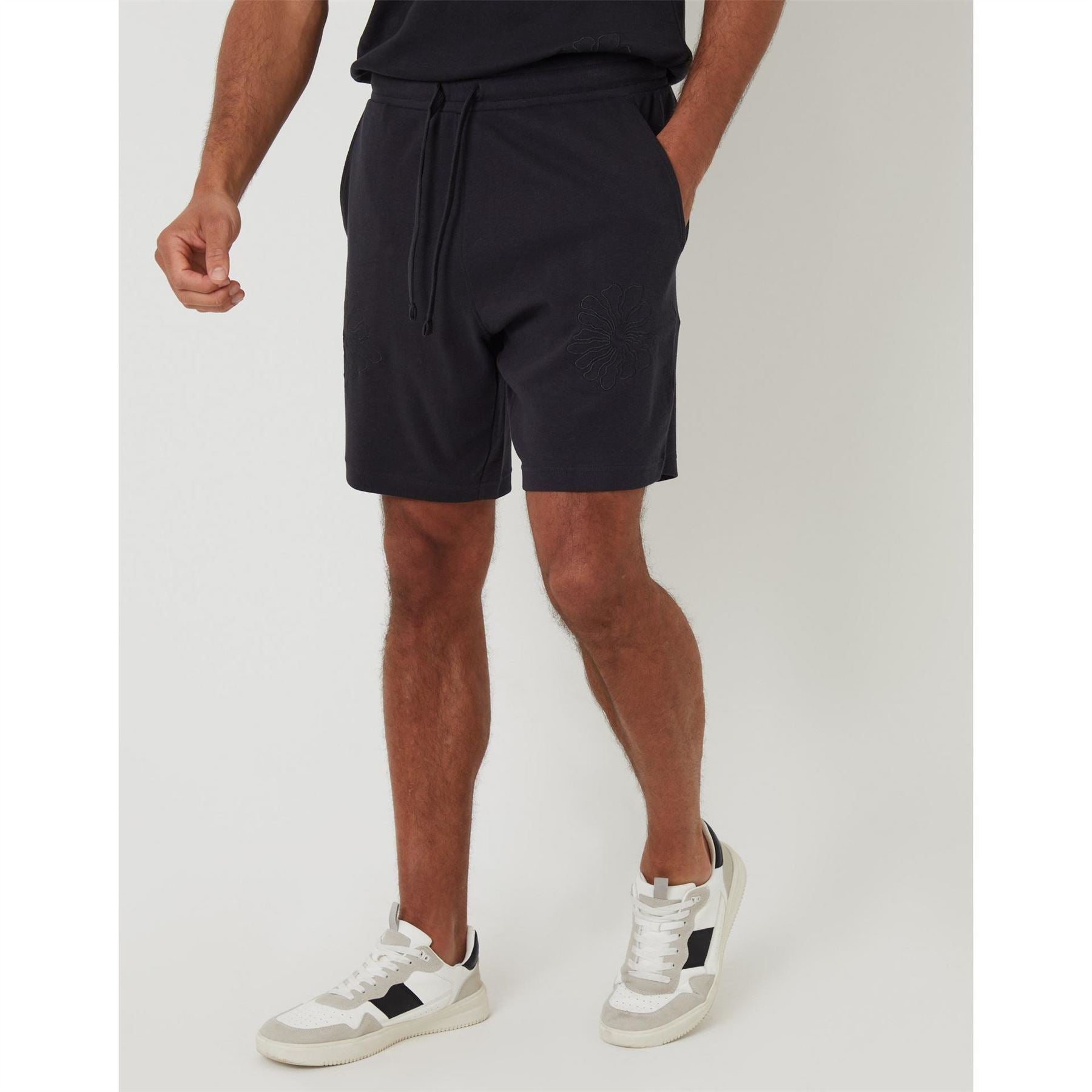 Threadbare Ardsley Floral Patterned Bermuda Shorts