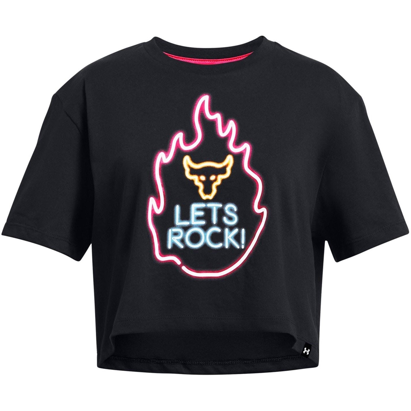 Under Armour Armour Pjt Rck Girls Campus Crop T T-Shirt