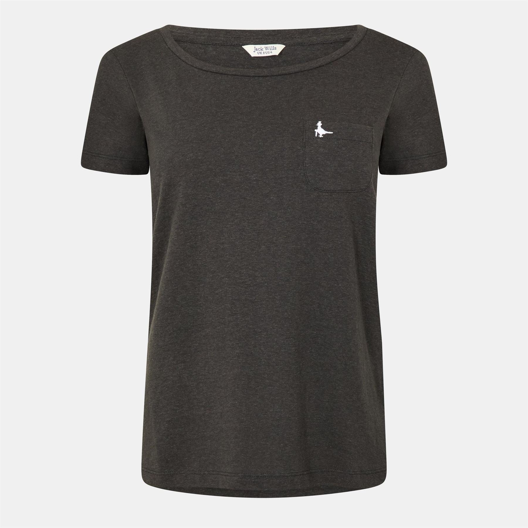 Jack Wills Fullford Pocket T-Shirt Ladies